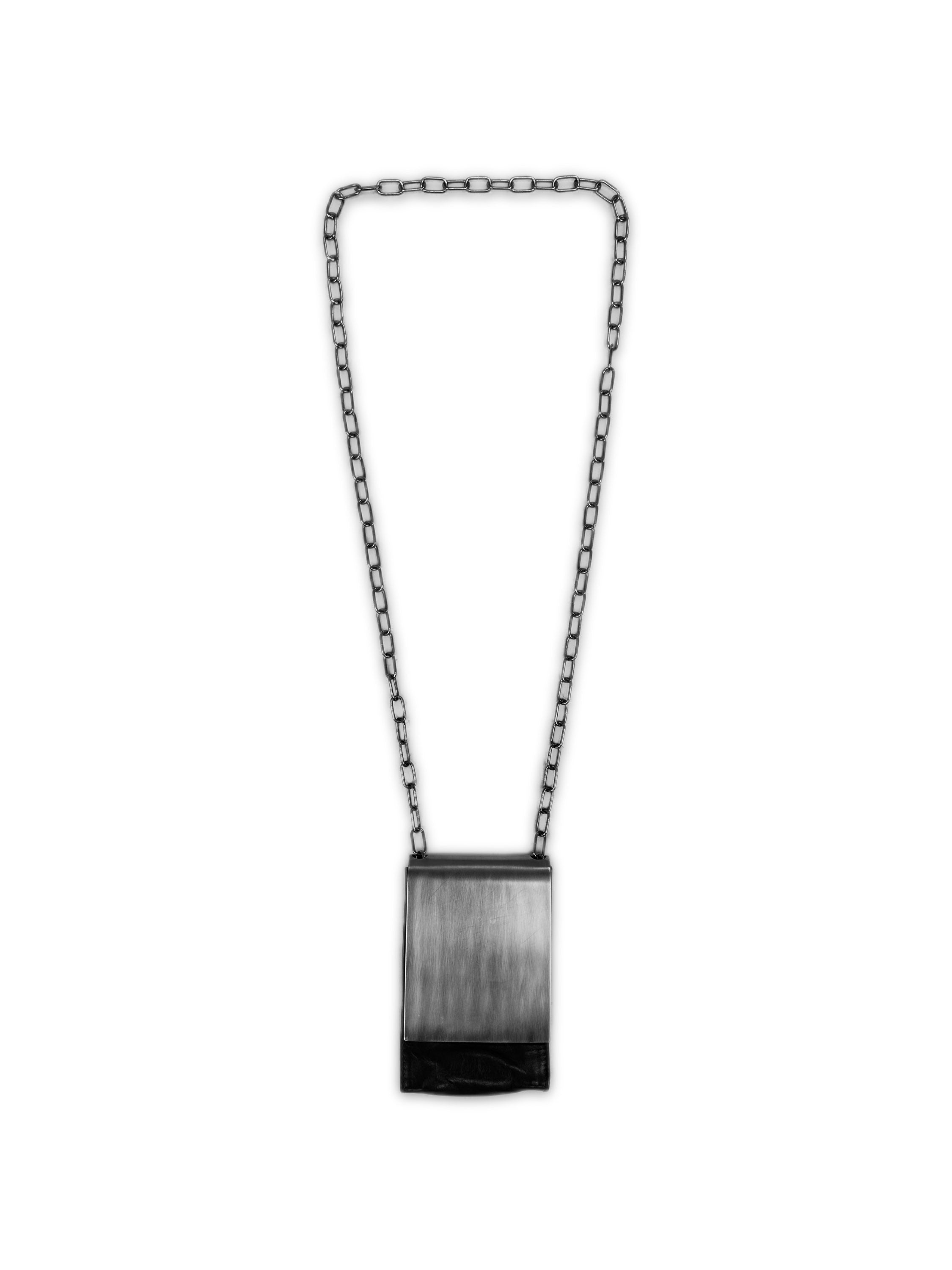90s Dirk Bikkembergs ‘Drawbridge’ Metal Plated Chain Link Bag