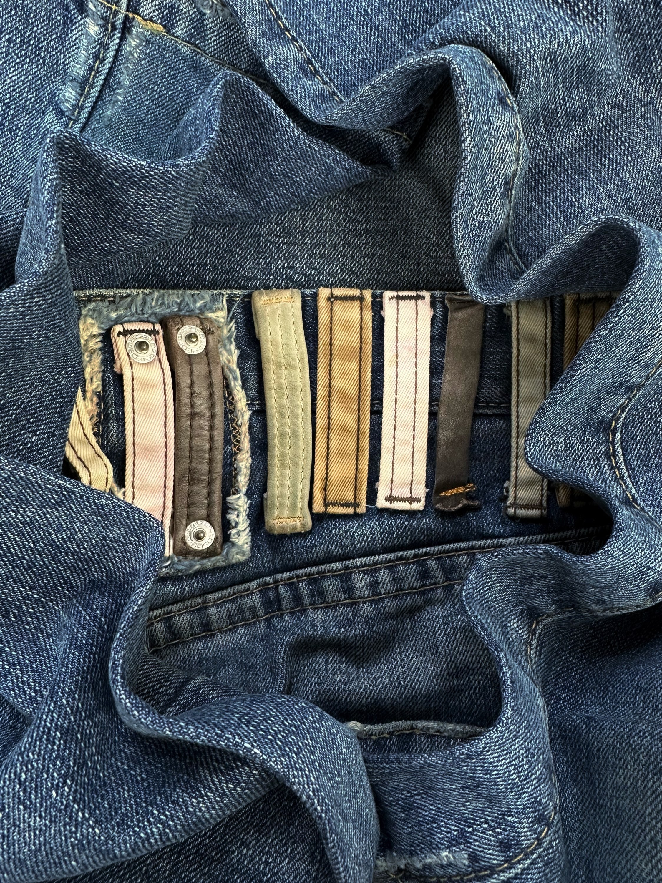 SS05 DSquared2 ‘36 Belt Loop’ DC/DC Lightwash Denim