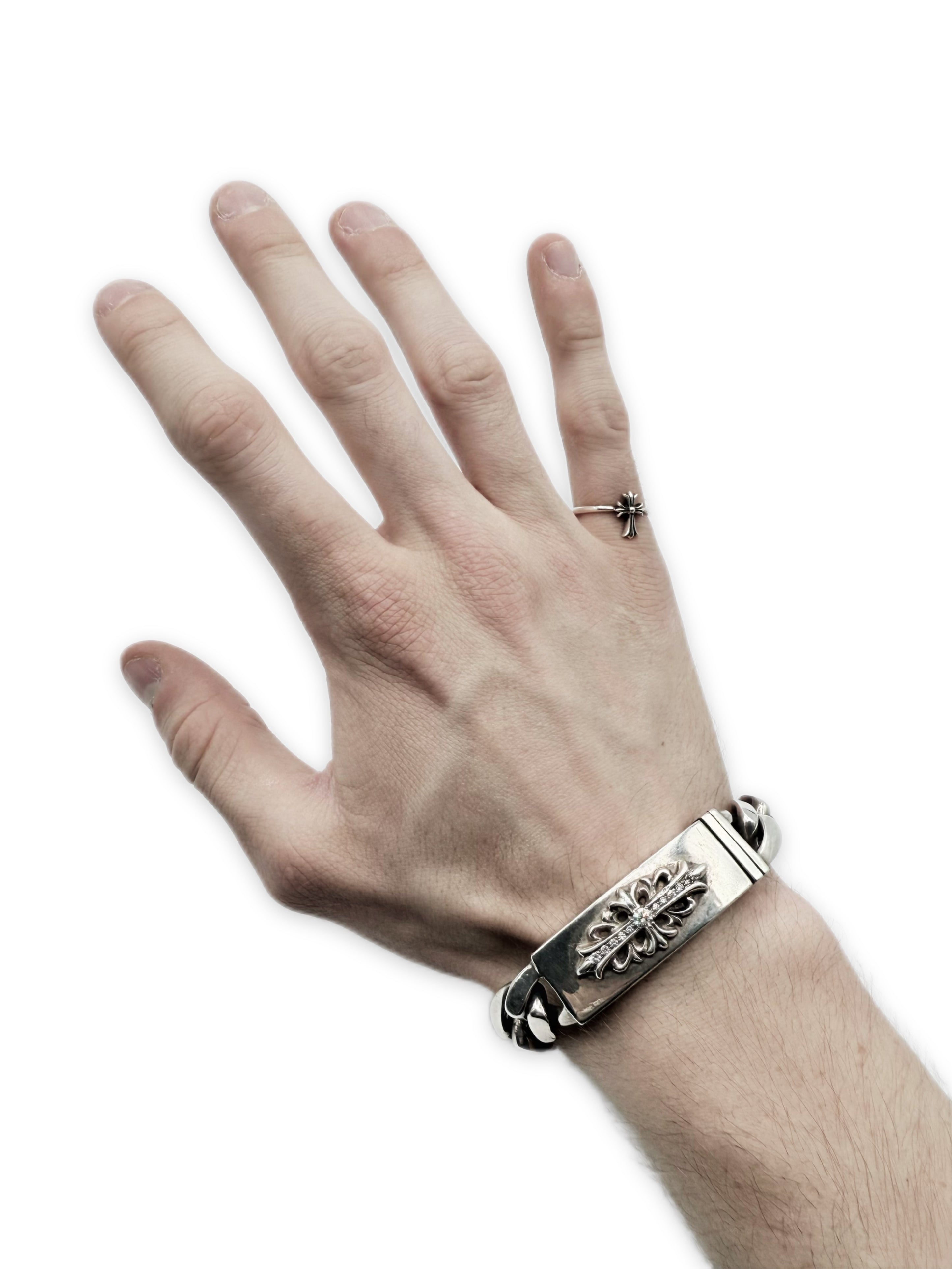Chrome Hearts Cross Bubblegum .925 Silver Ring