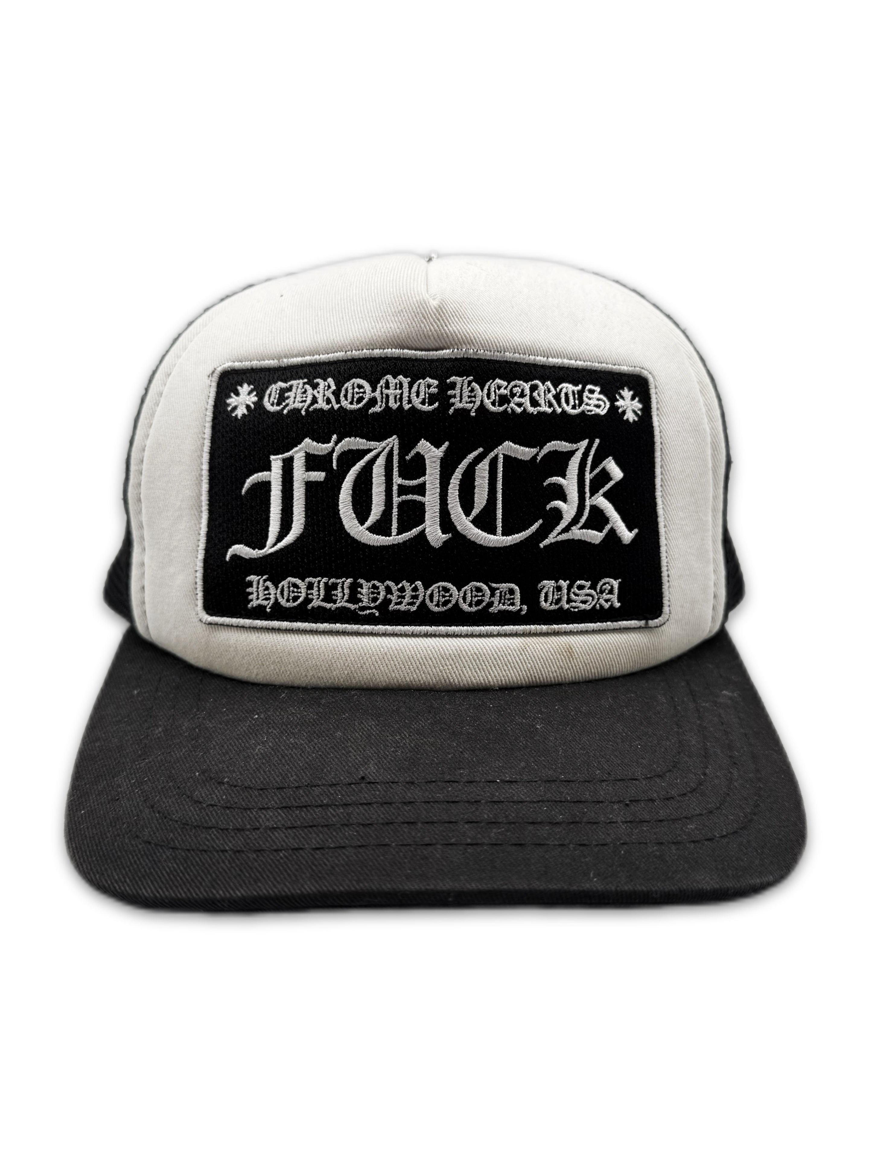 Chrome Hearts ‘Fuck’ Hollywood Exclusive Mesh Trucker Hat