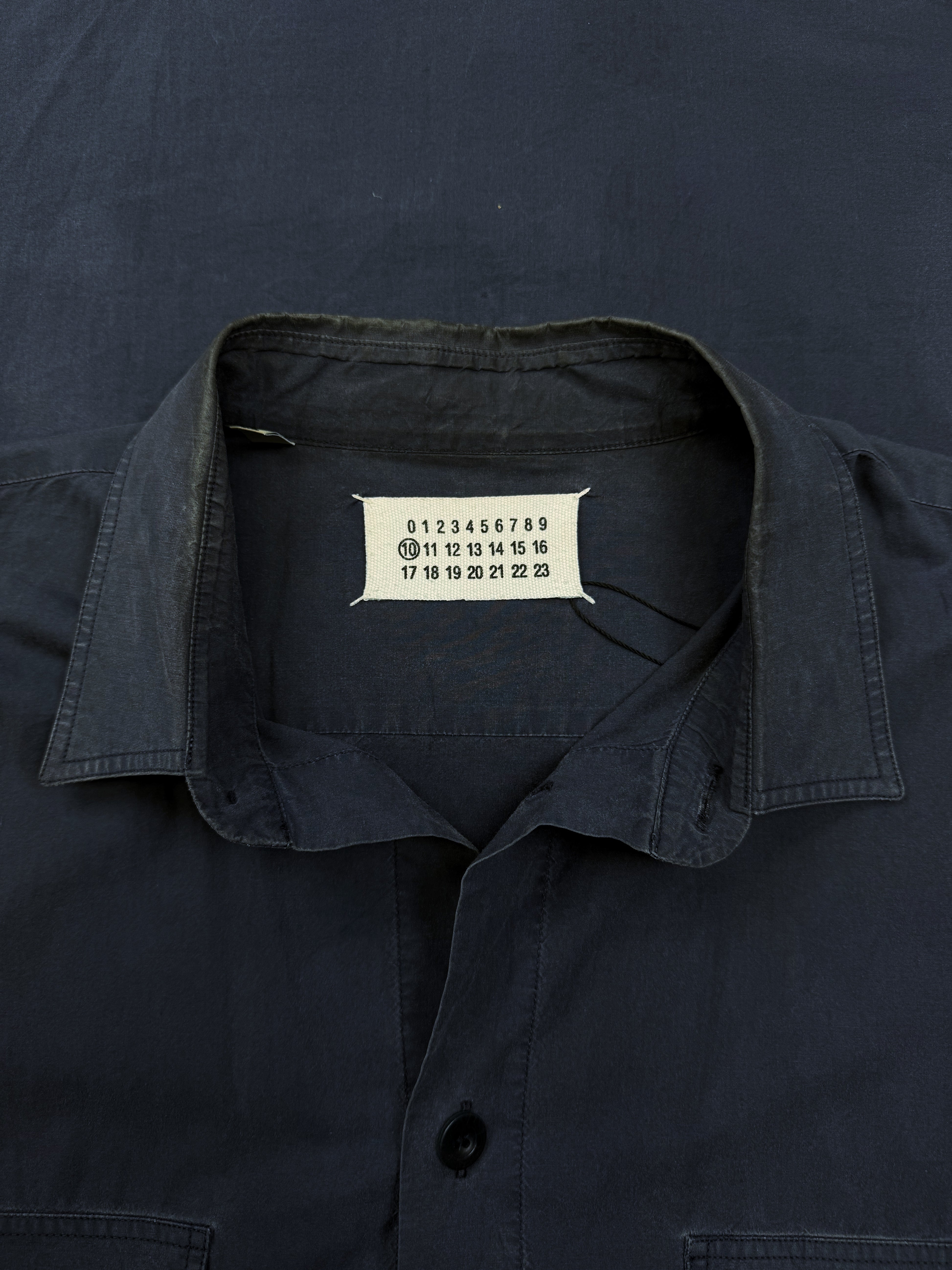 AW08 Maison Margiela Line (10) French Multi Pocket Work Shirt