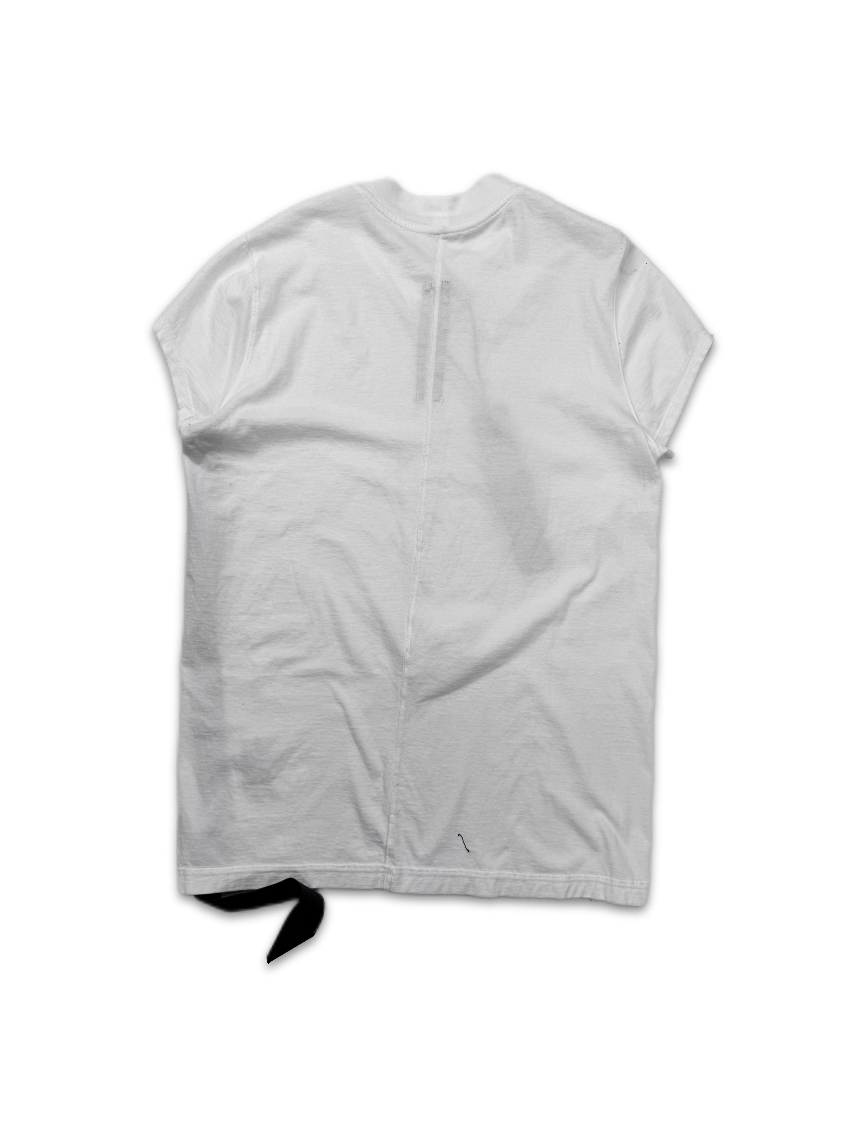 Rick Owens ‘Pentagram’ Graphic White Light Weight T-Shirt