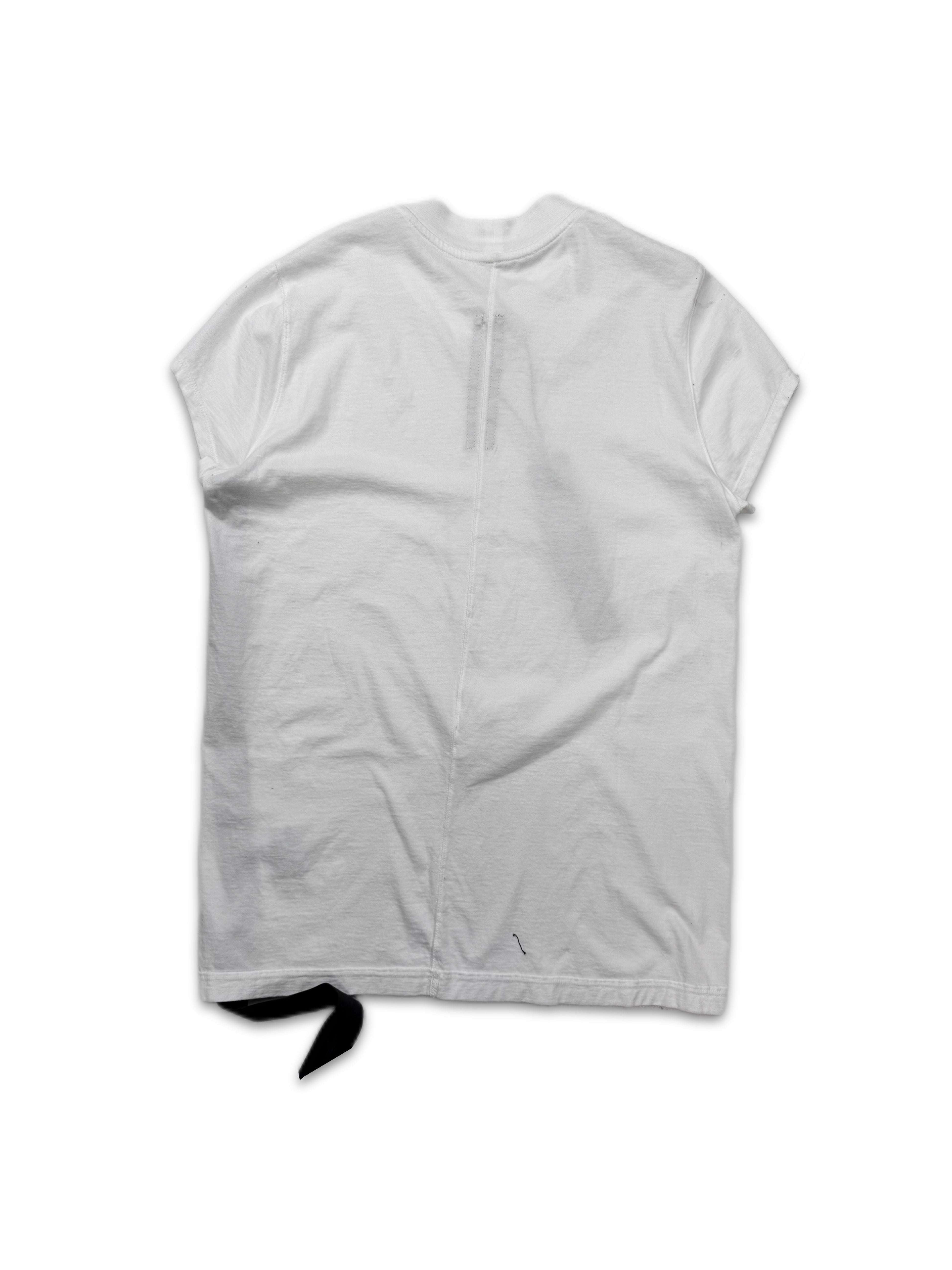 Rick Owens ‘Pentagram’ Graphic White Light Weight T-Shirt