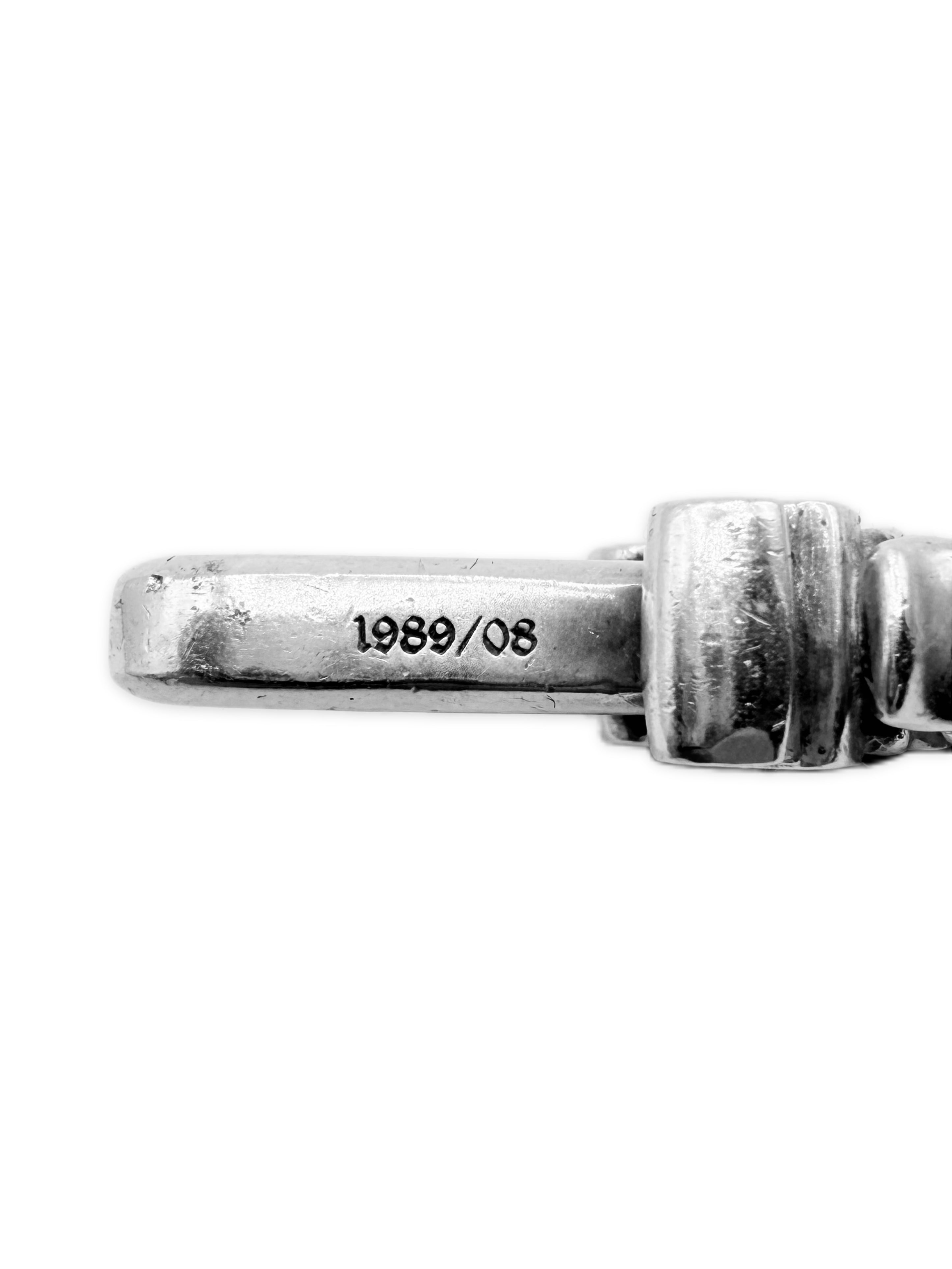 Chrome Hearts Double Dagger .925 Silver Pendant