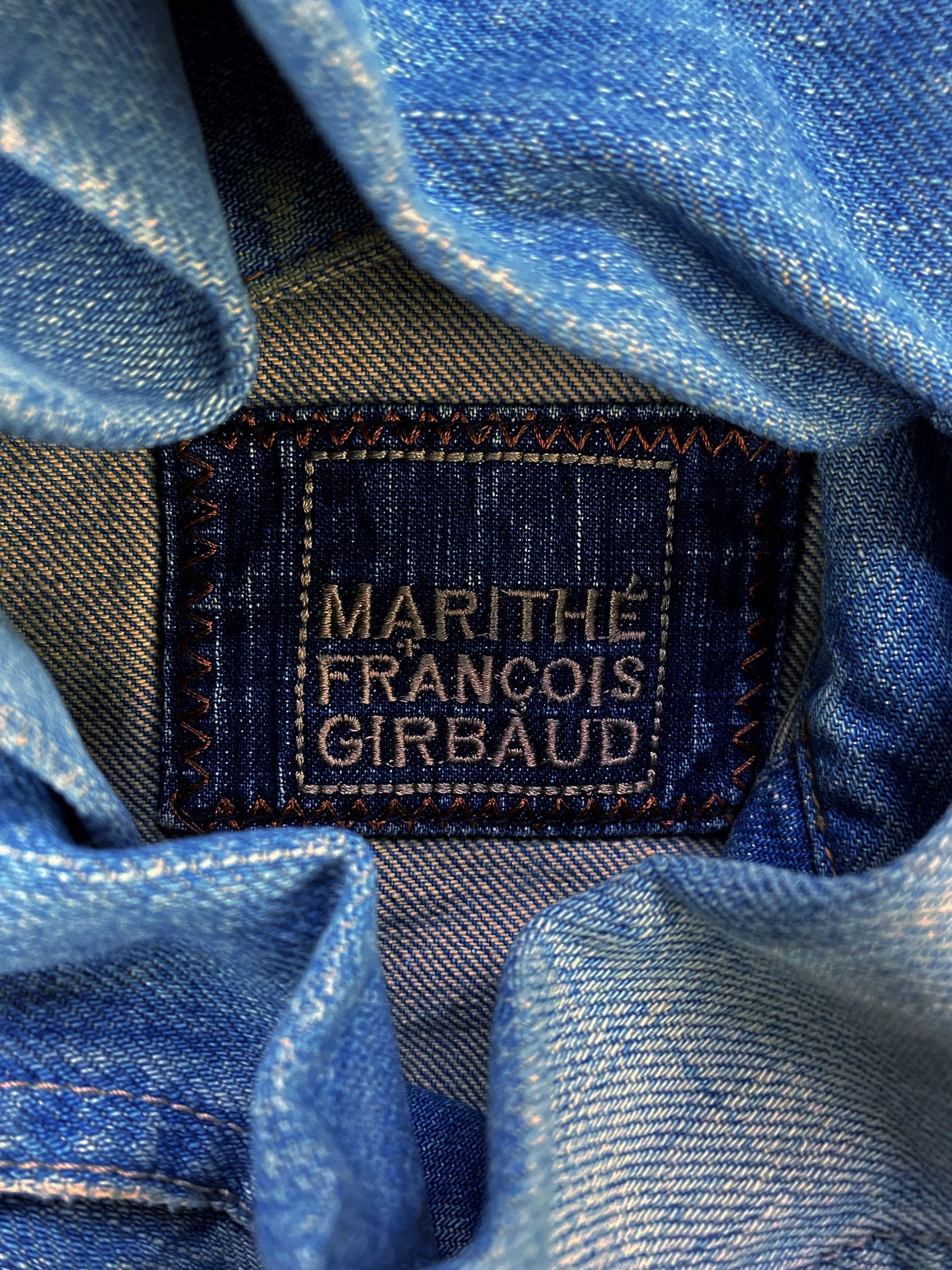 00s Marithe Francois Girbaud Light Wash Denim Jacket