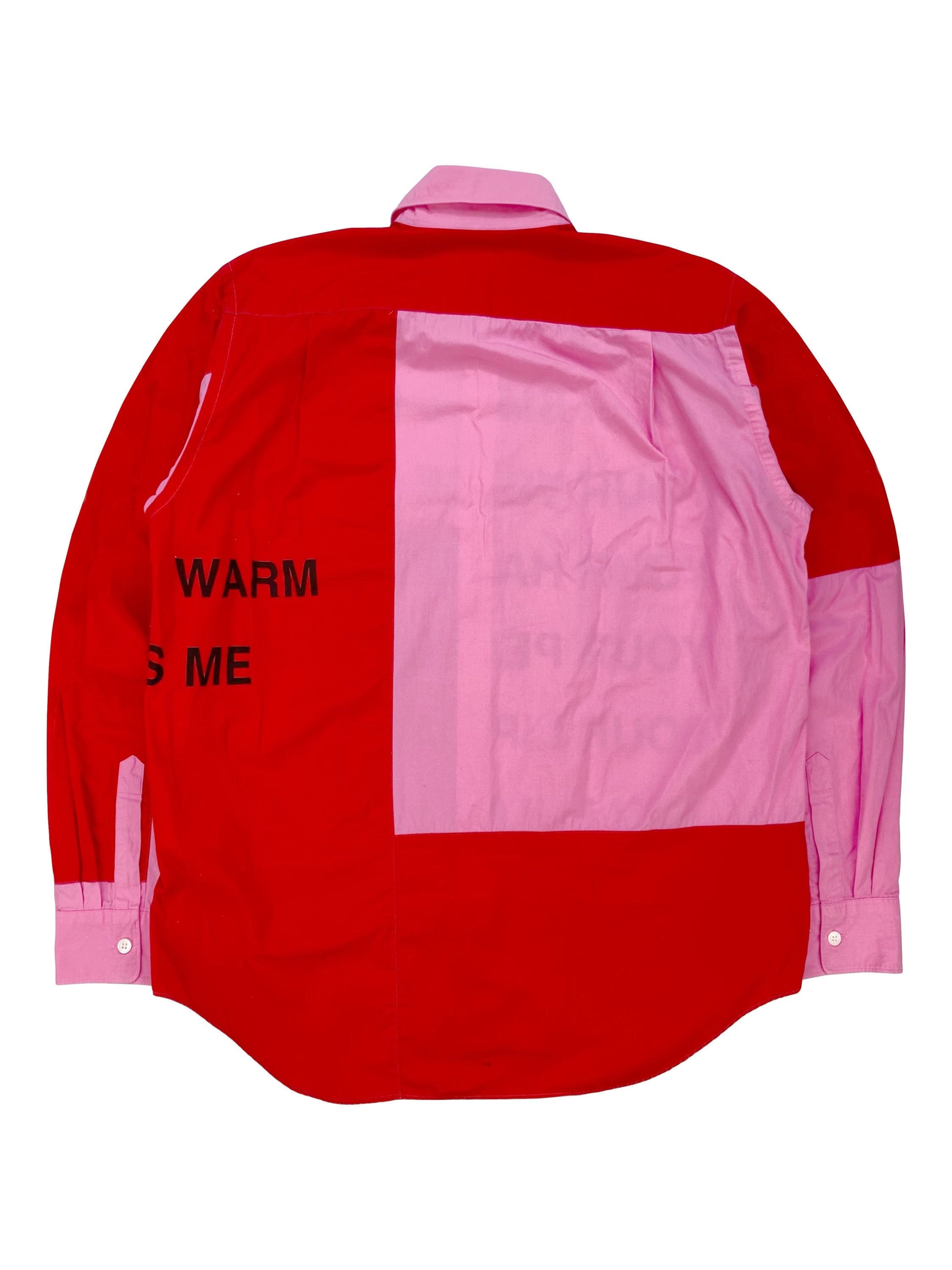 SS02 Junya Watanabe “You Fulfill Me” Patched Longsleeve Shirt