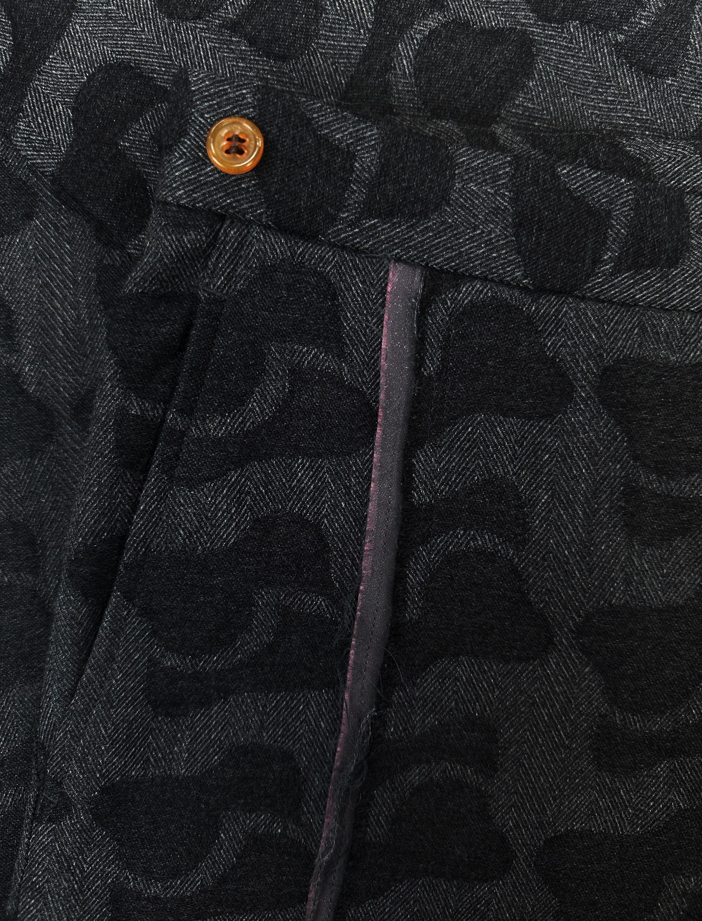 00s Comme des Garçons Homme Plus ‘Striped’ Pattern Pants