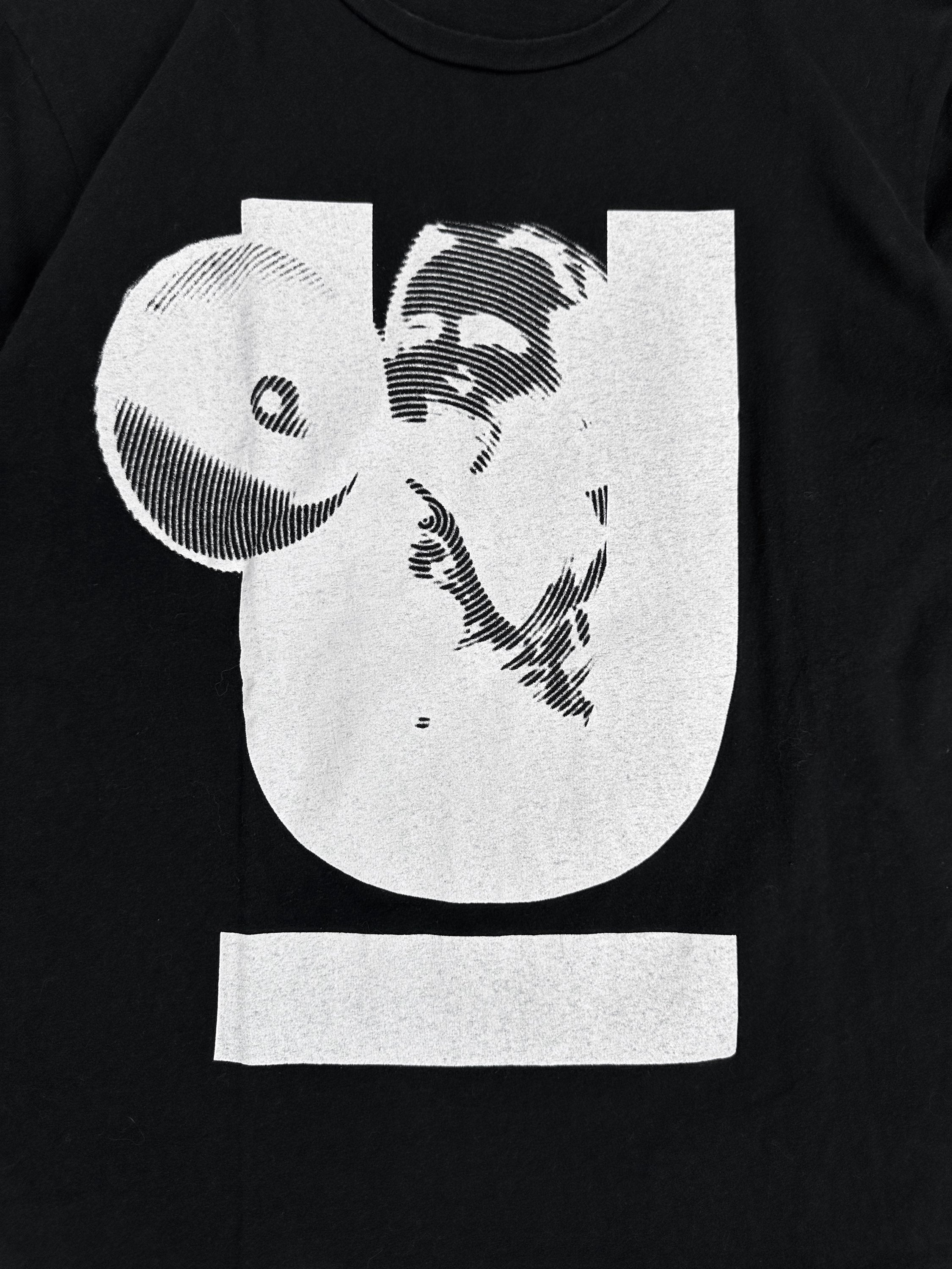 00s Undercover ‘U’ Logo White Contrast Graphic T-Shirt