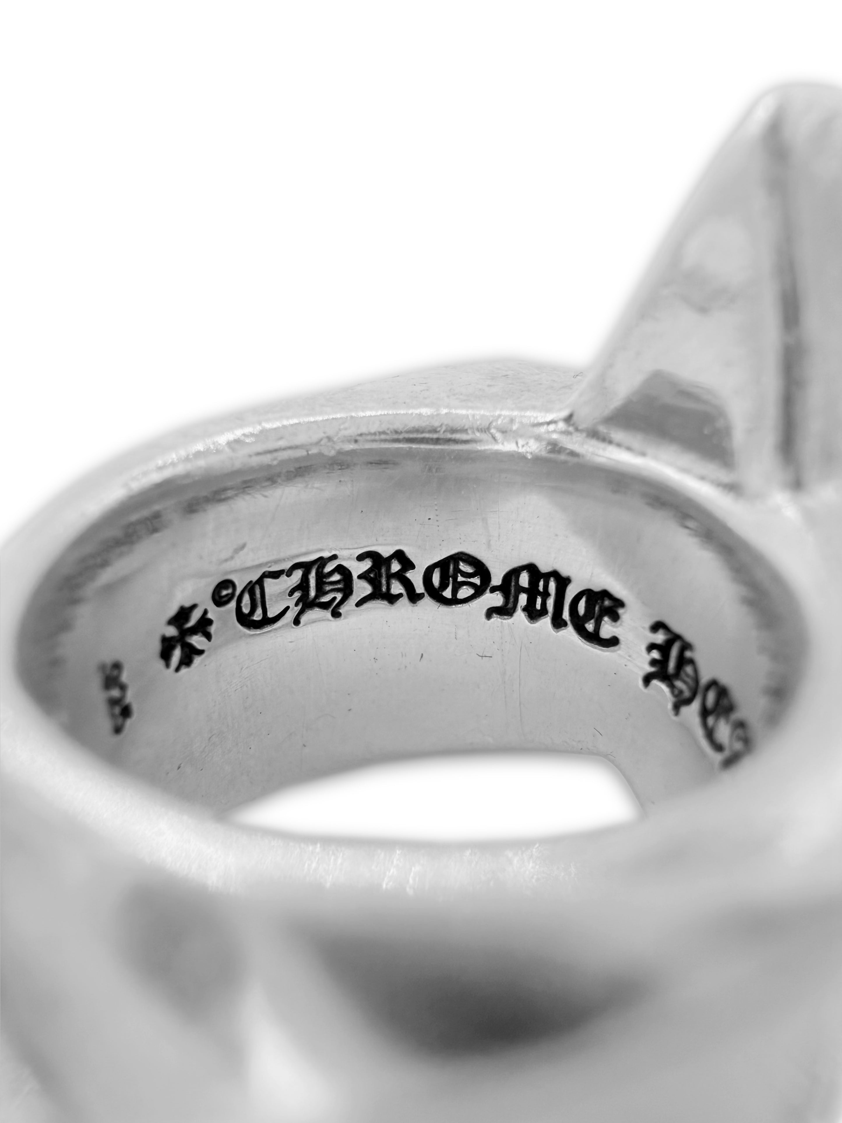 Chrome Hearts ‘Star’ XL .925 Silver Ring