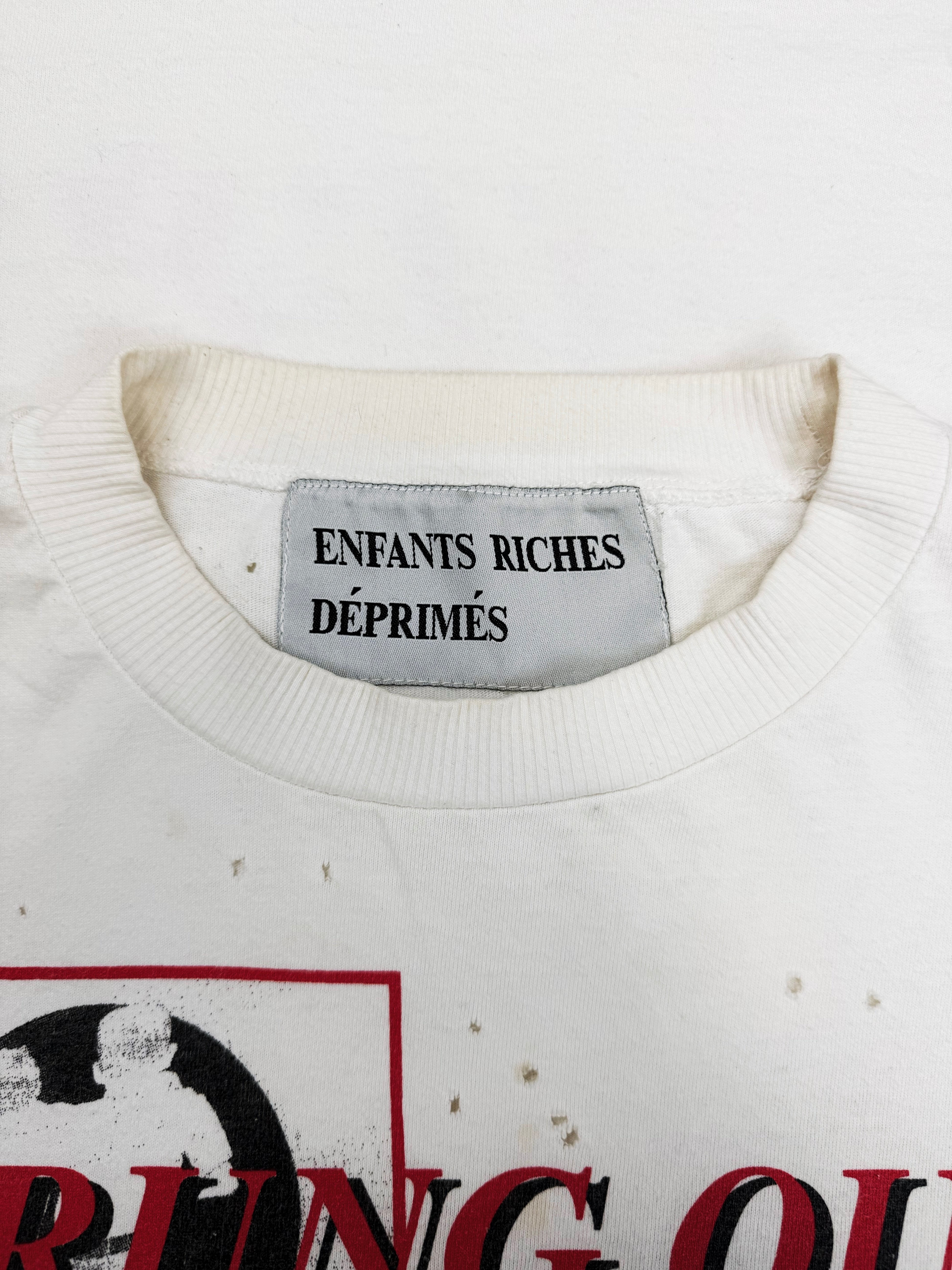 Enfants Riches Deprimes ‘Strung Out In Heaven’ Distressed Long Sleeve Shirt