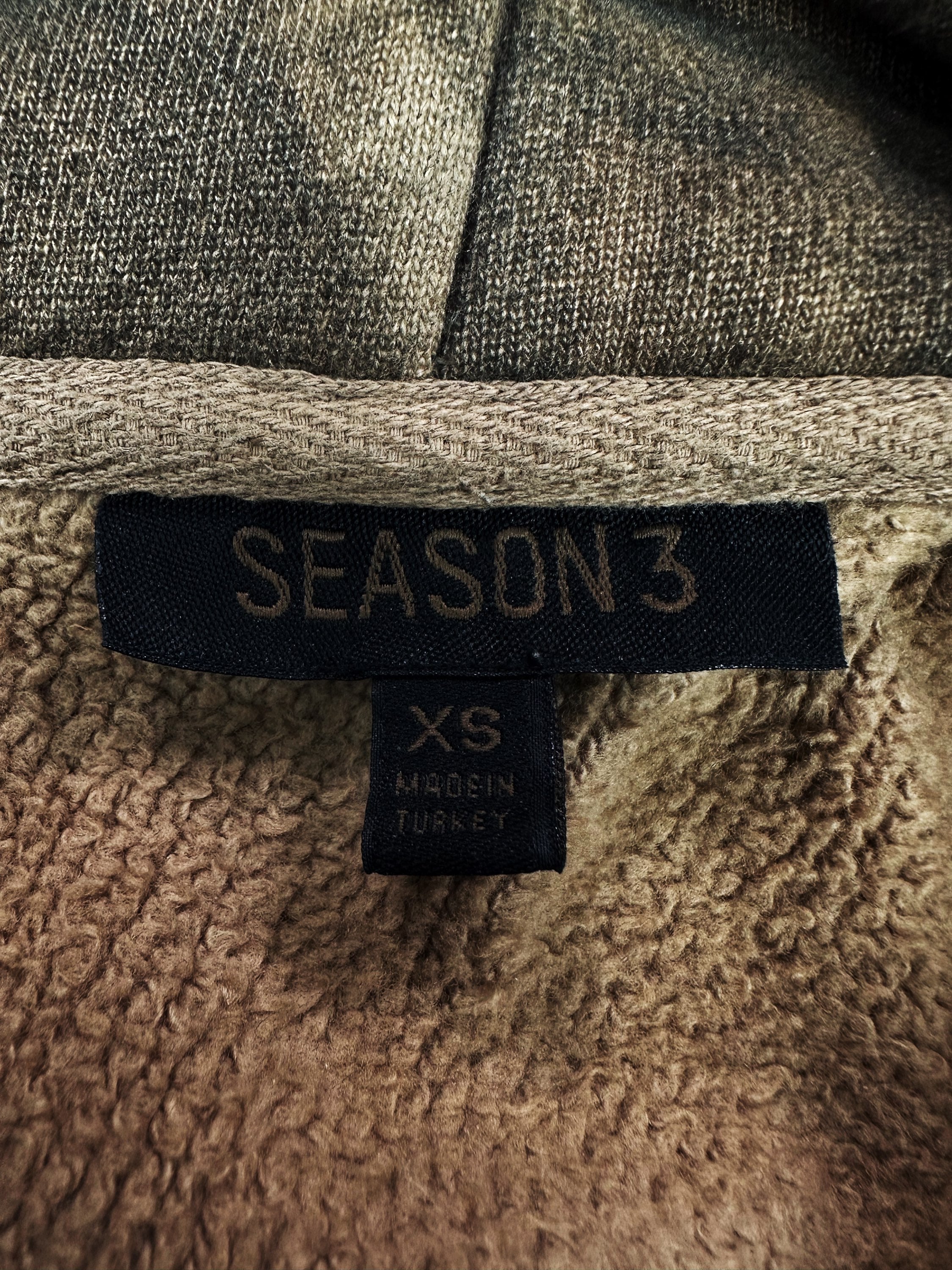 Yeezy Season 3 Brown Camouflage Heavyweight Hoodie