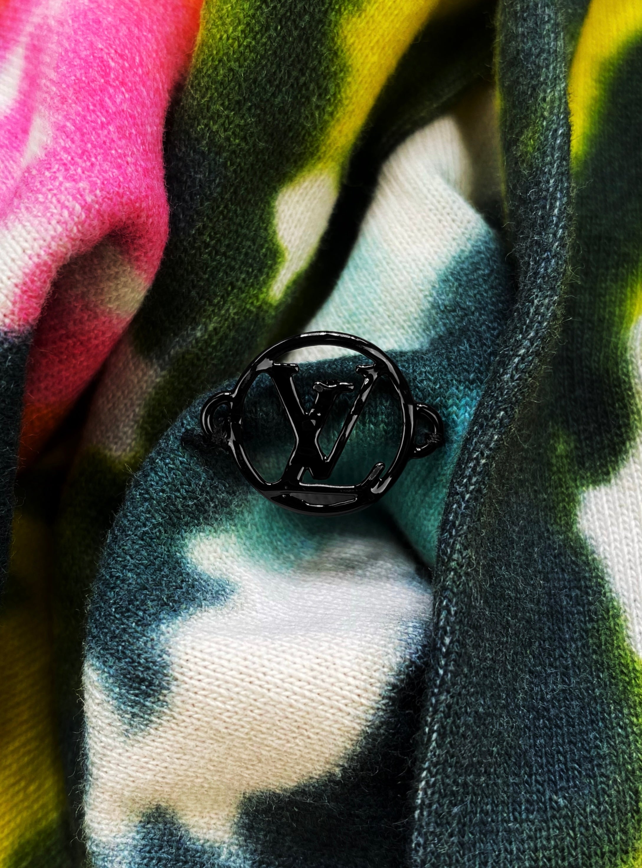 SS19 Louis Vuitton by Virgil Abloh Tie-Dye Multi Colour T-Shirt