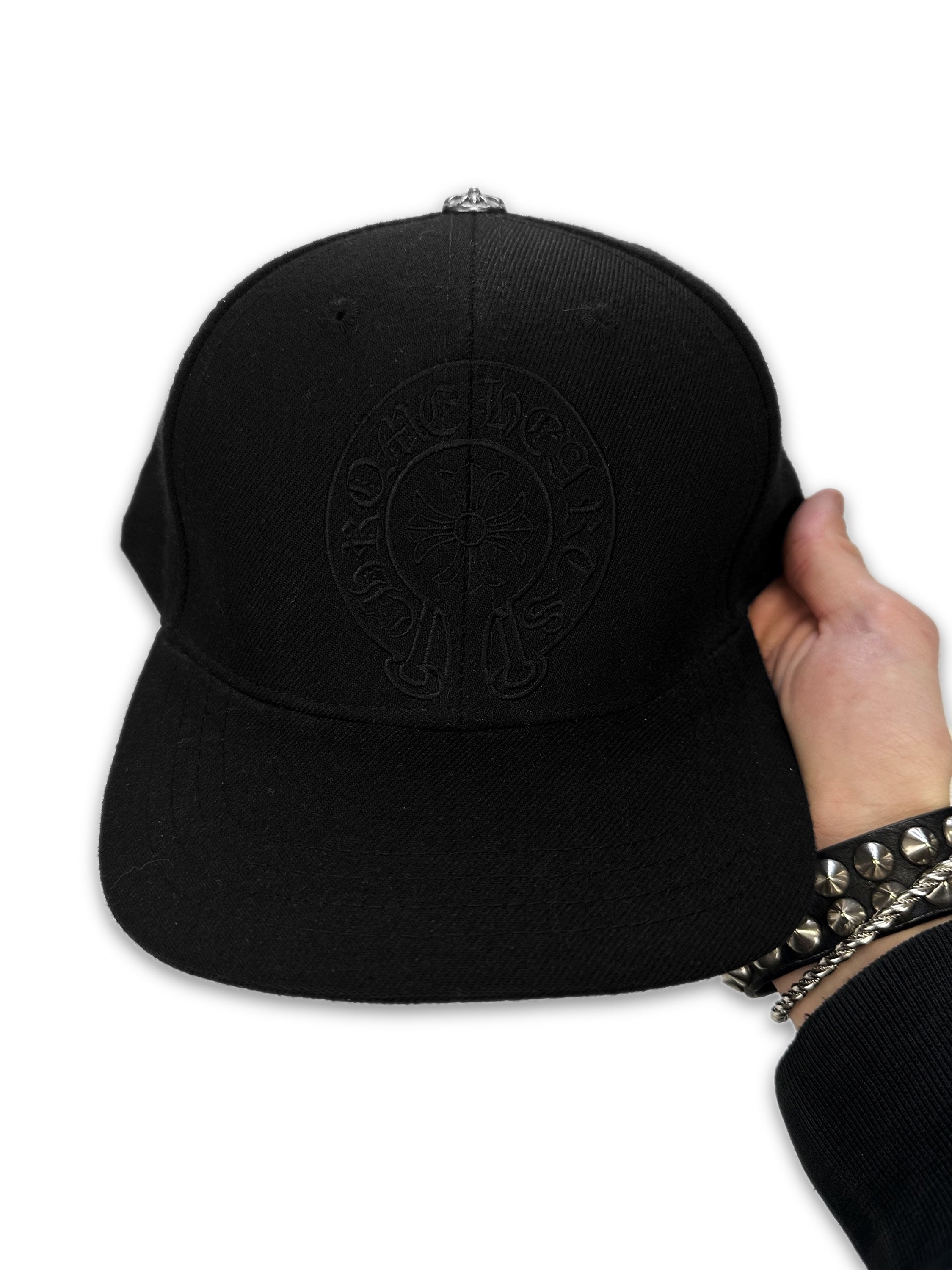 Chrome Hearts ‘Horseshoe’ Logo .925 Silver Fitted Hat