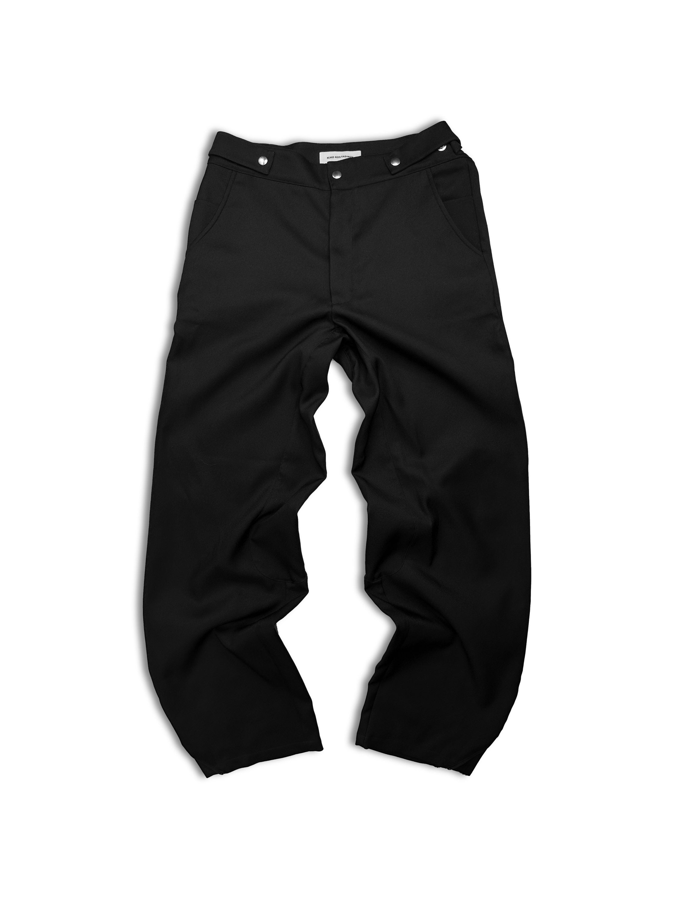 2019 Kiko Kostadinov ‘Interviews By the River’ Flared Trousers