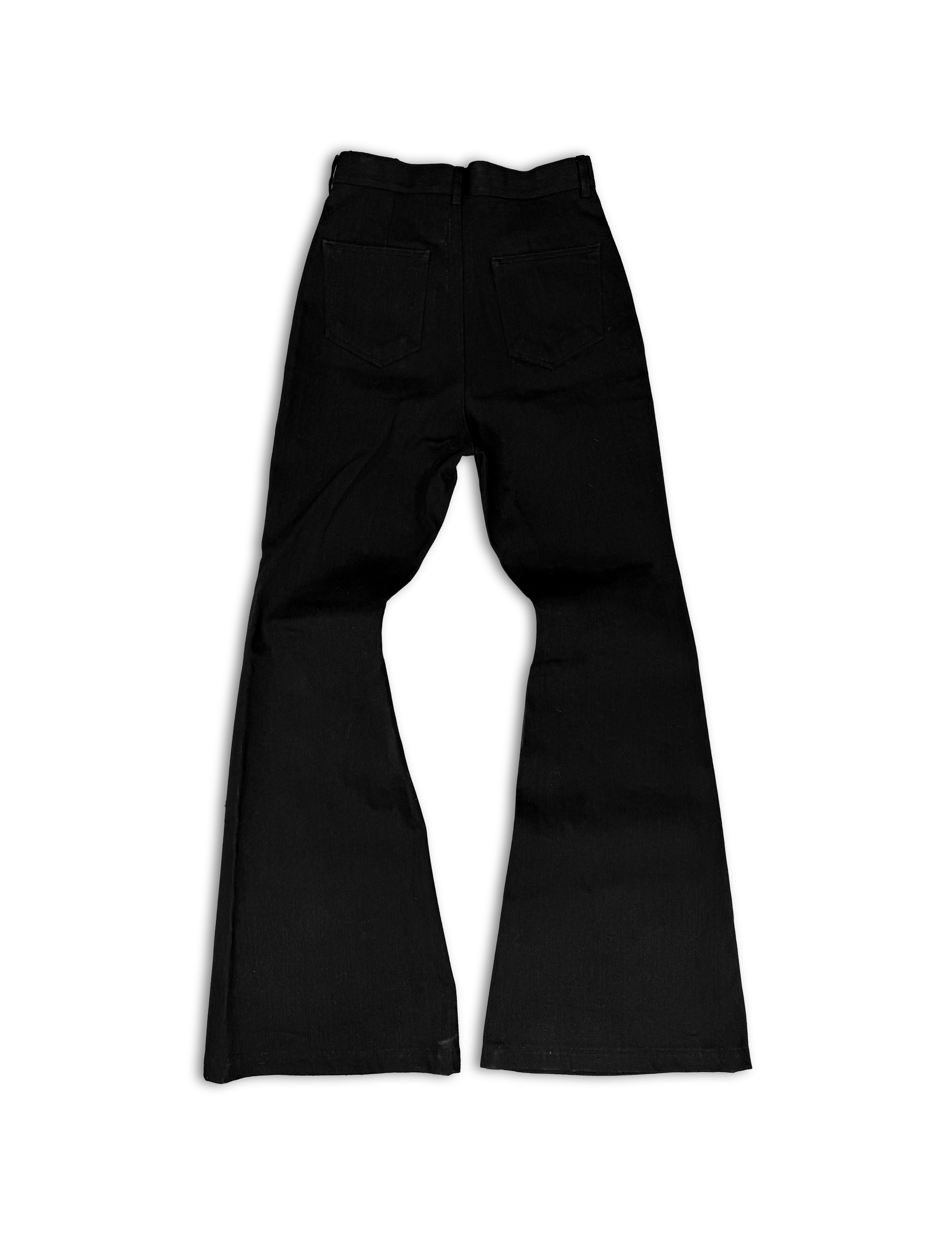 AW23 Rick Owens ‘Luxor’ Flared Bolan High Waisted Denim
