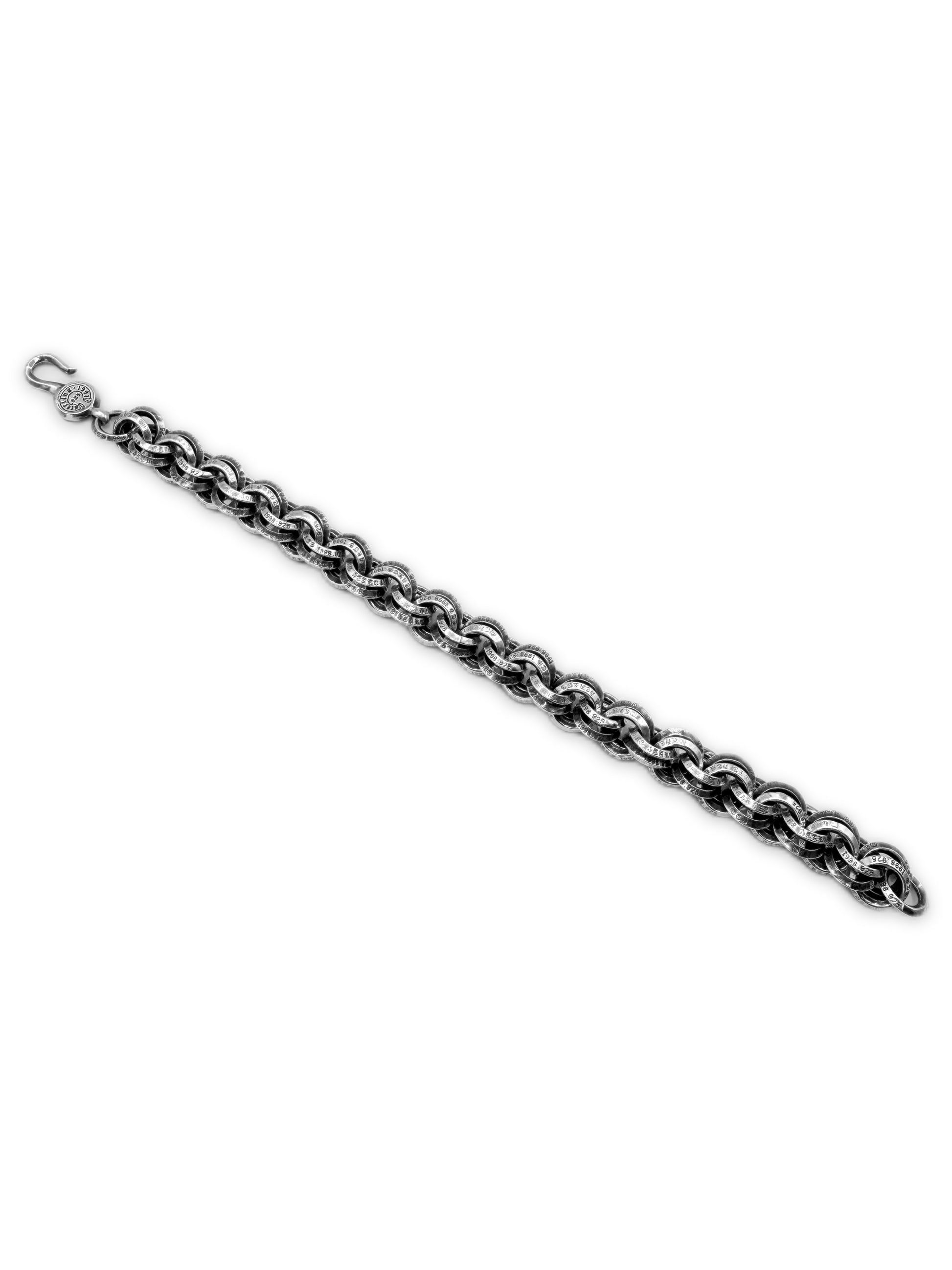 Chrome Hearts Large Double B Ring .925 Silver Bracelet