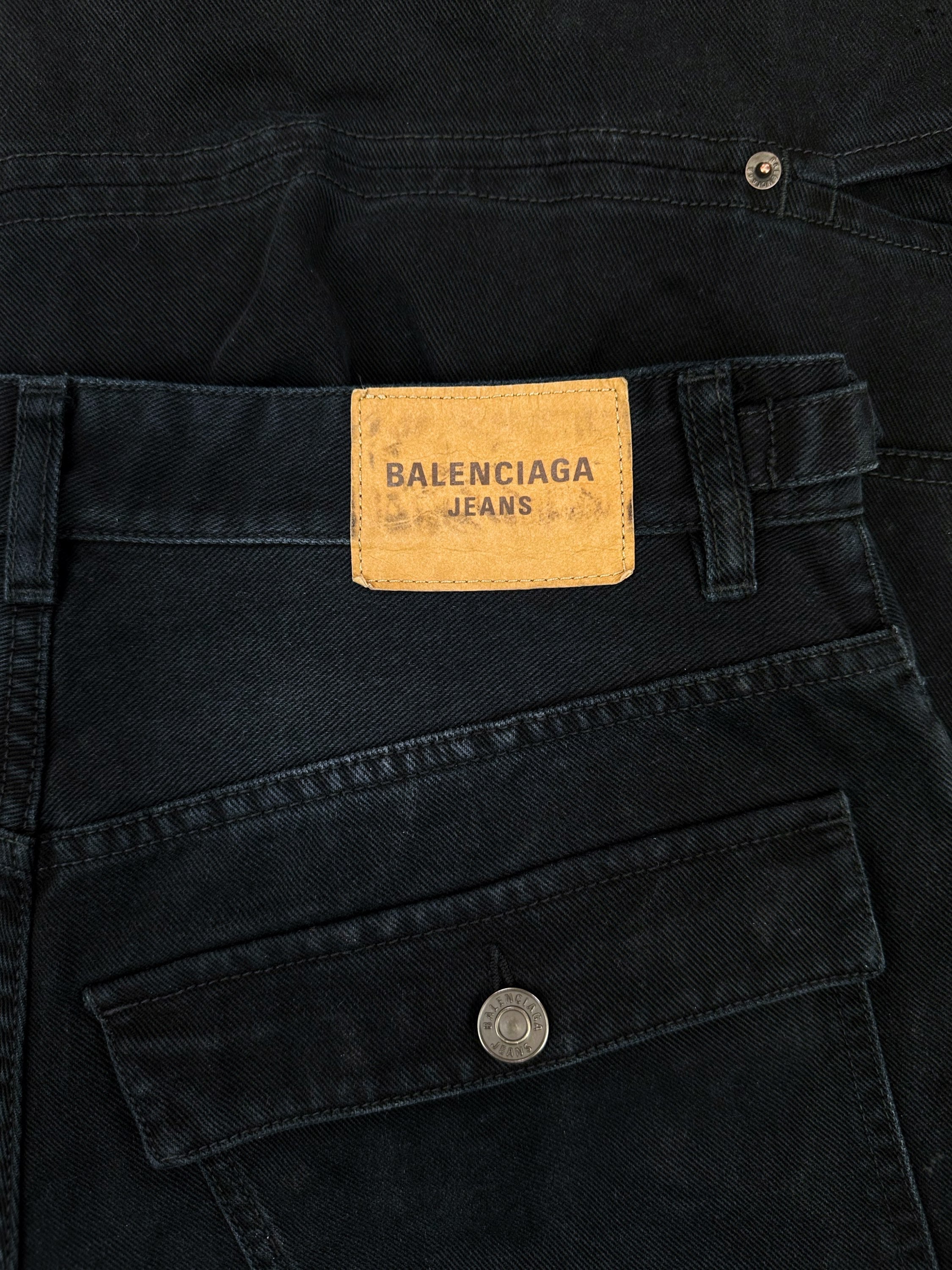 AW23 Balenciaga Baggy Multi Pocket Denim ‘Carpenter’ Pants