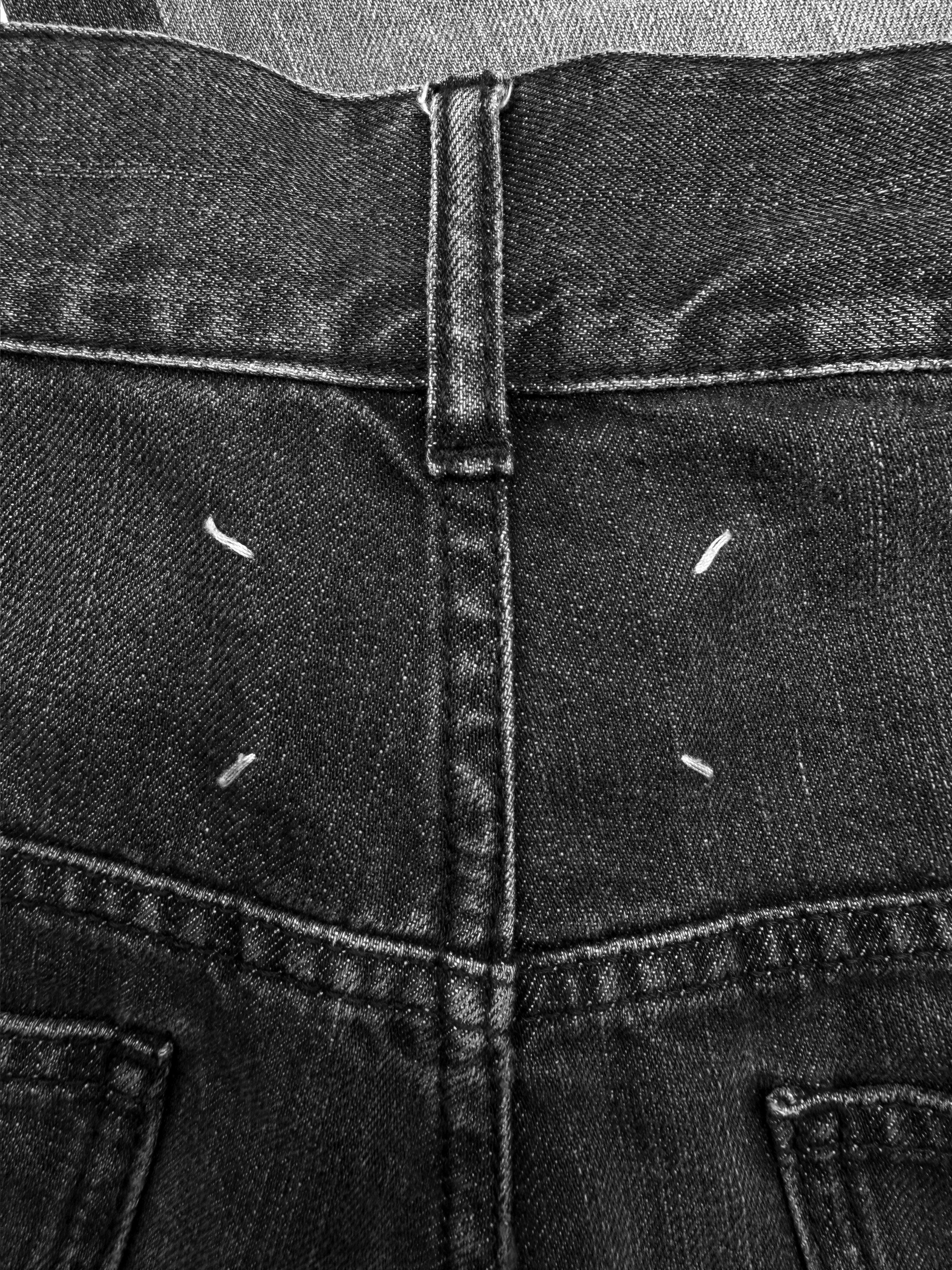 SS18 Maison Margiela ‘Patch’ Reworked Boot Cut Denim