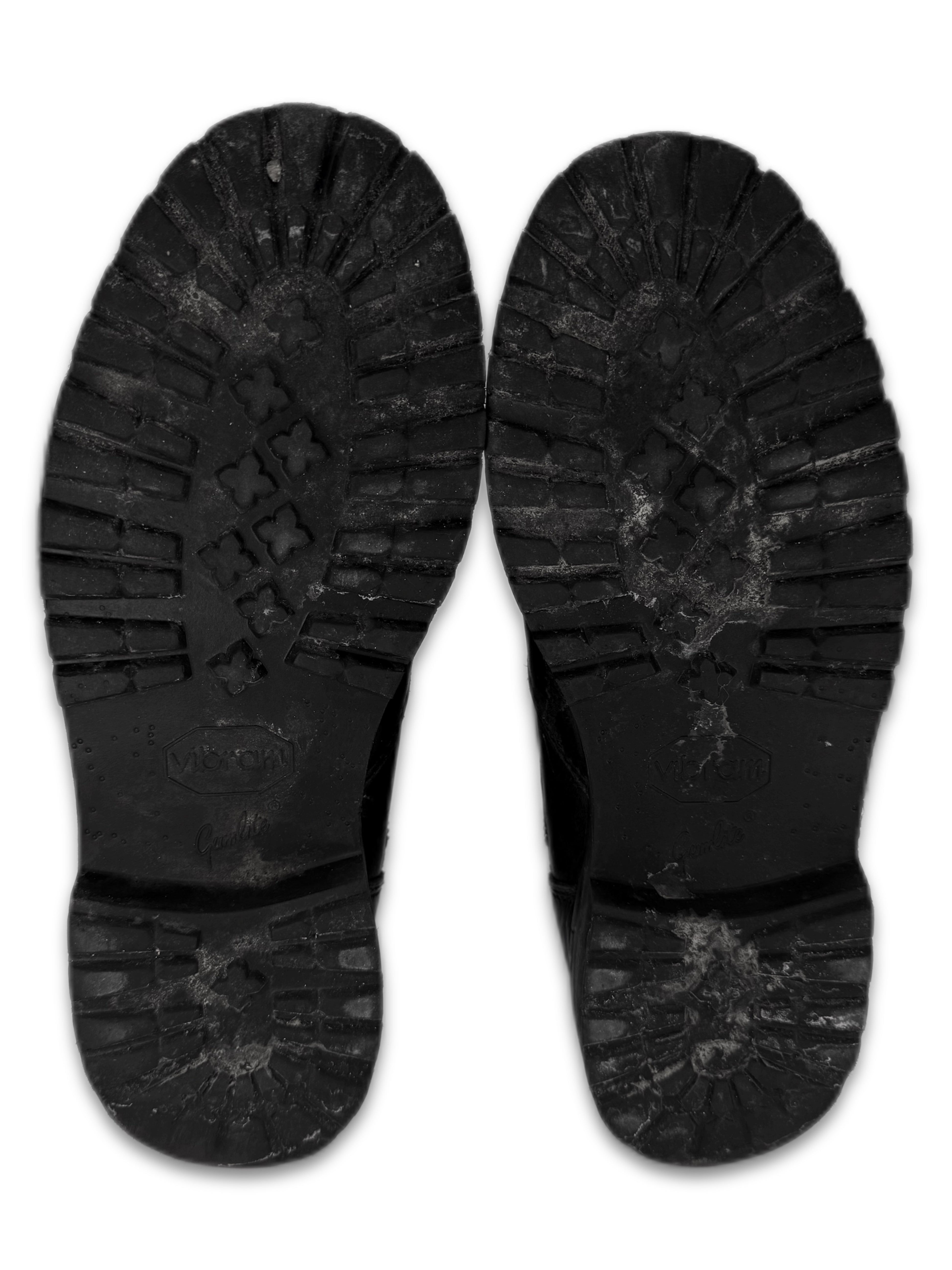 AW06 Raf Simons ‘Accordion’ Multi-zip Black Leather Boots