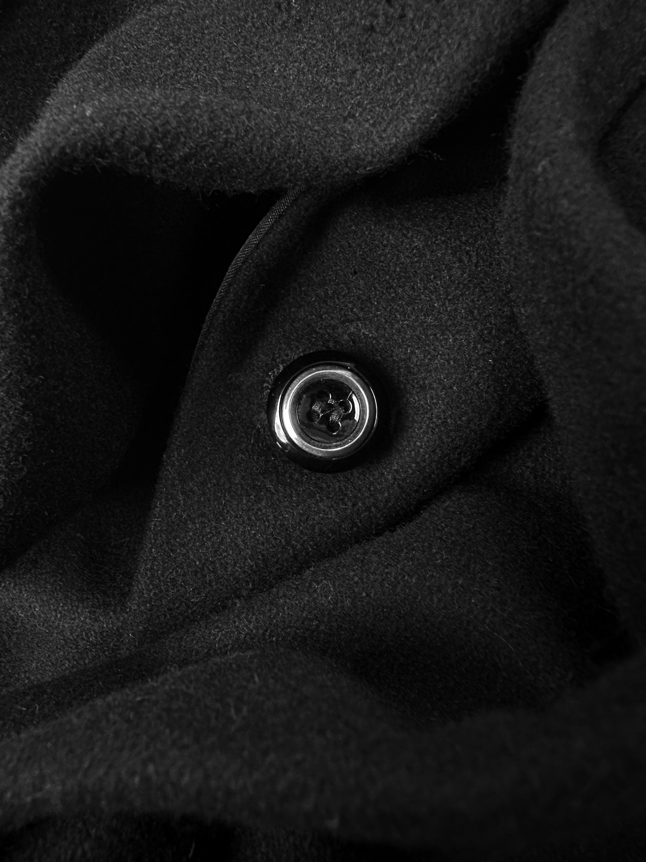 00s Comme des Garçons SHIRT Black Double Breasted Blazer Jacket