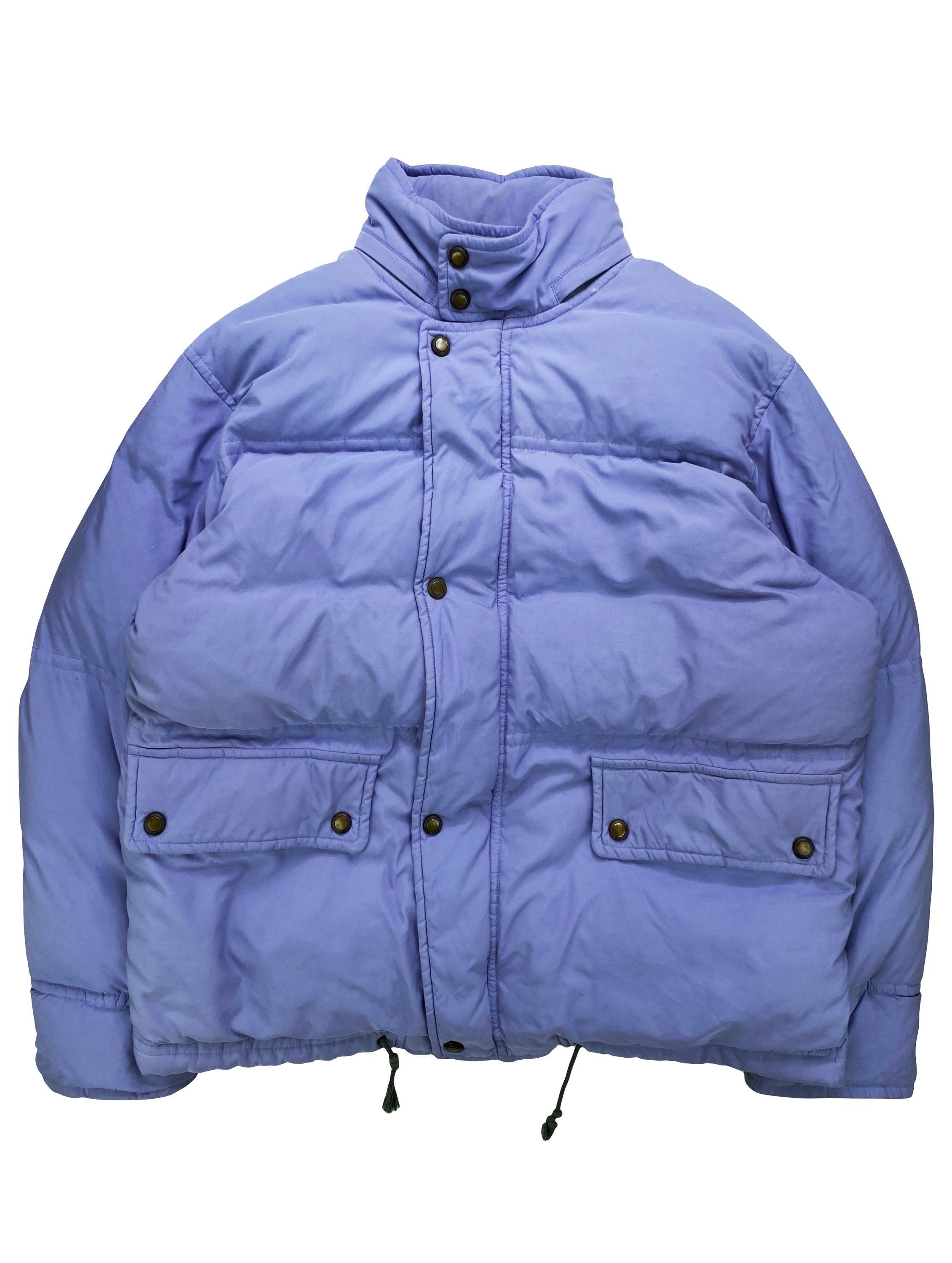 Christian Dior Sky Blue Down Fill Cargo Puffer Jacket