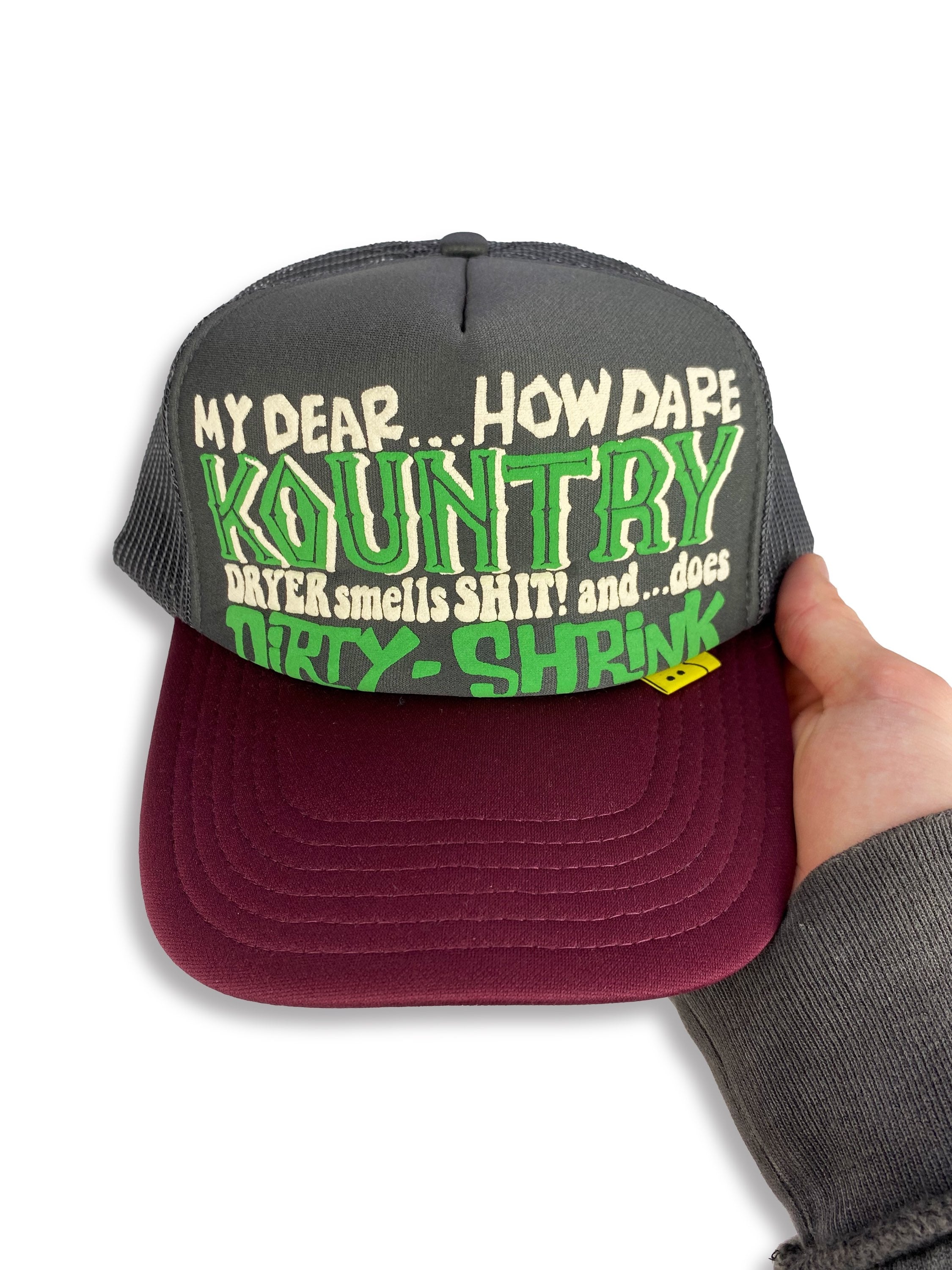 SS23 Kapital Kountry Two Tone Graphic Mesh Trucker Hat