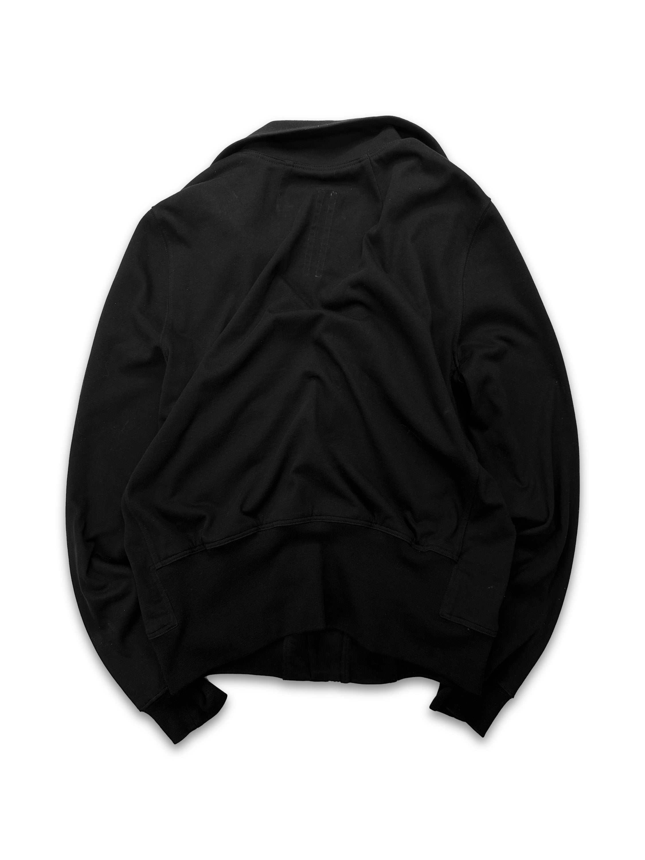 AW22 Rick Owens ‘Strobe’ Bauhaus Asymmetric High Neck Jacket