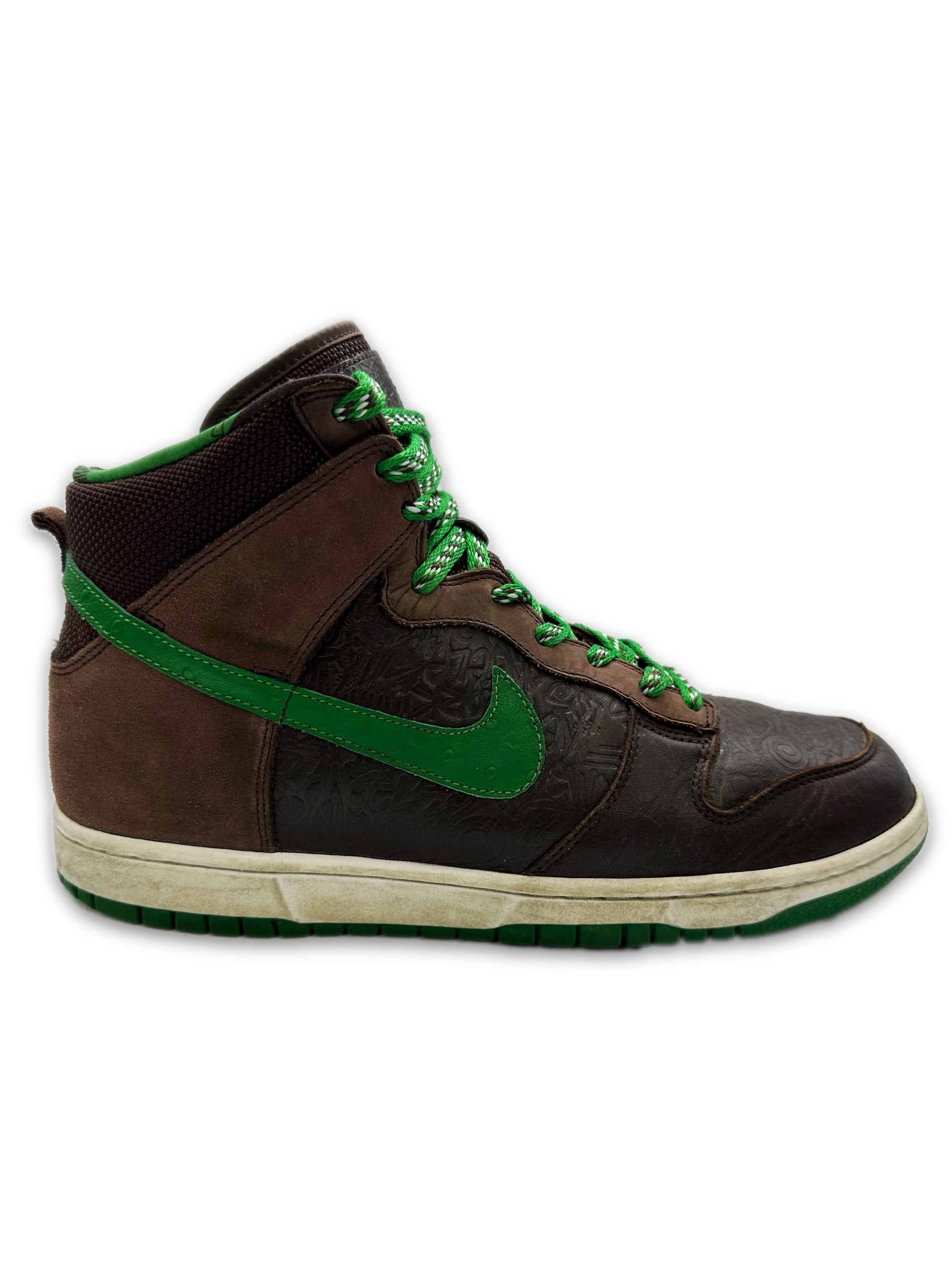 2006 Nike x Stussy ‘World Tour London’ Hi-top Leather Dunks