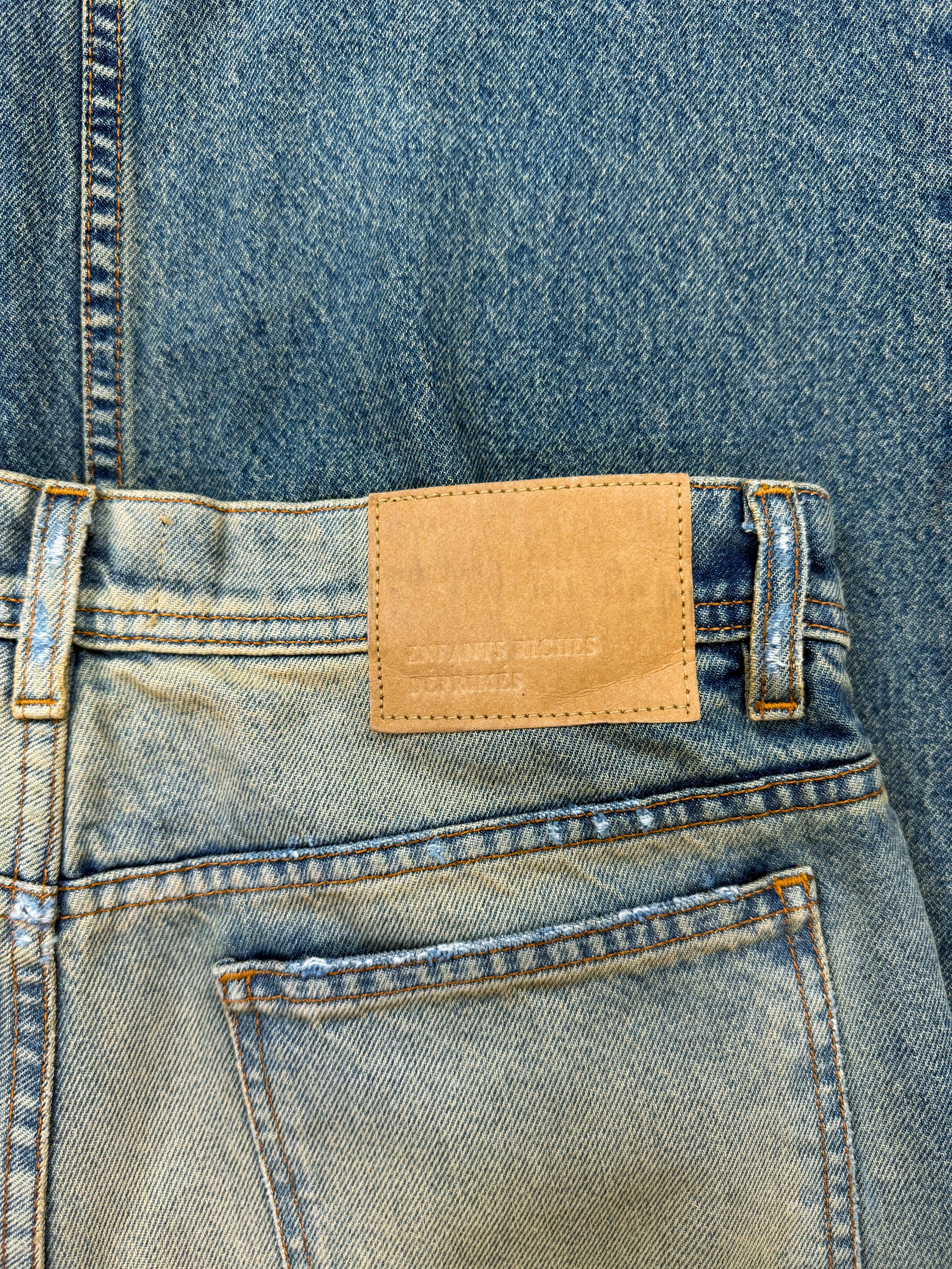 SS24 Enfants Riches Deprimes ‘Corpse Pose’ Sand Wash Denim