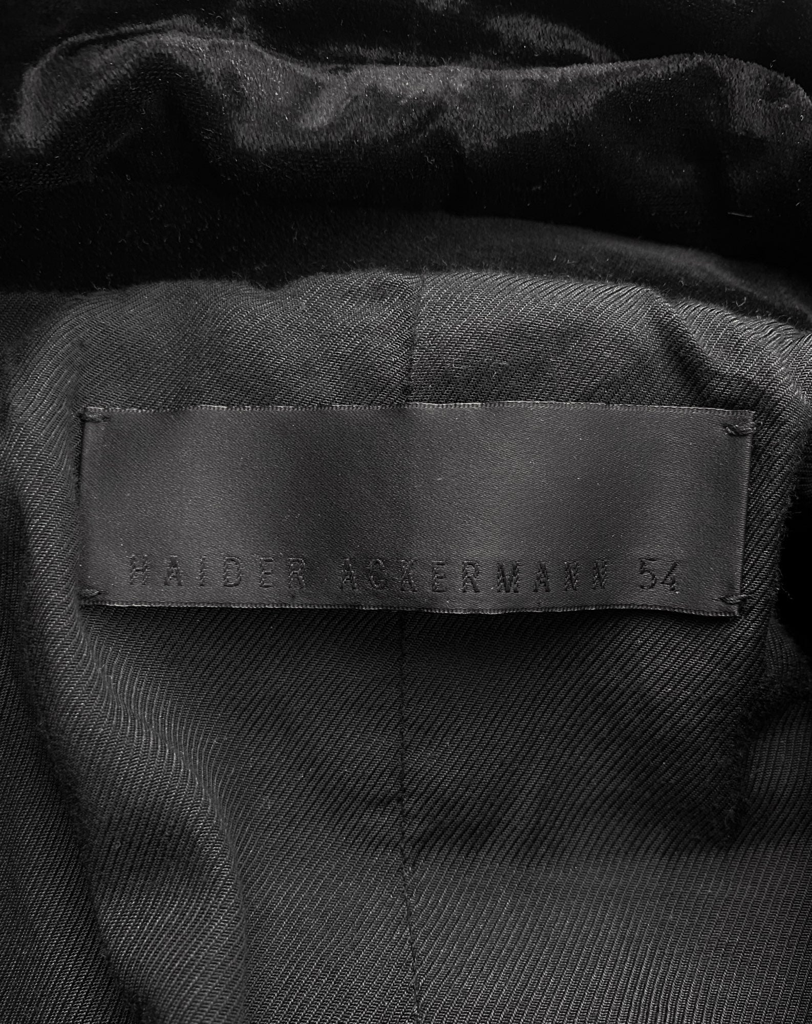 FW17 Haider Ackermann “Transgressive” Hybrid Leather Blazer
