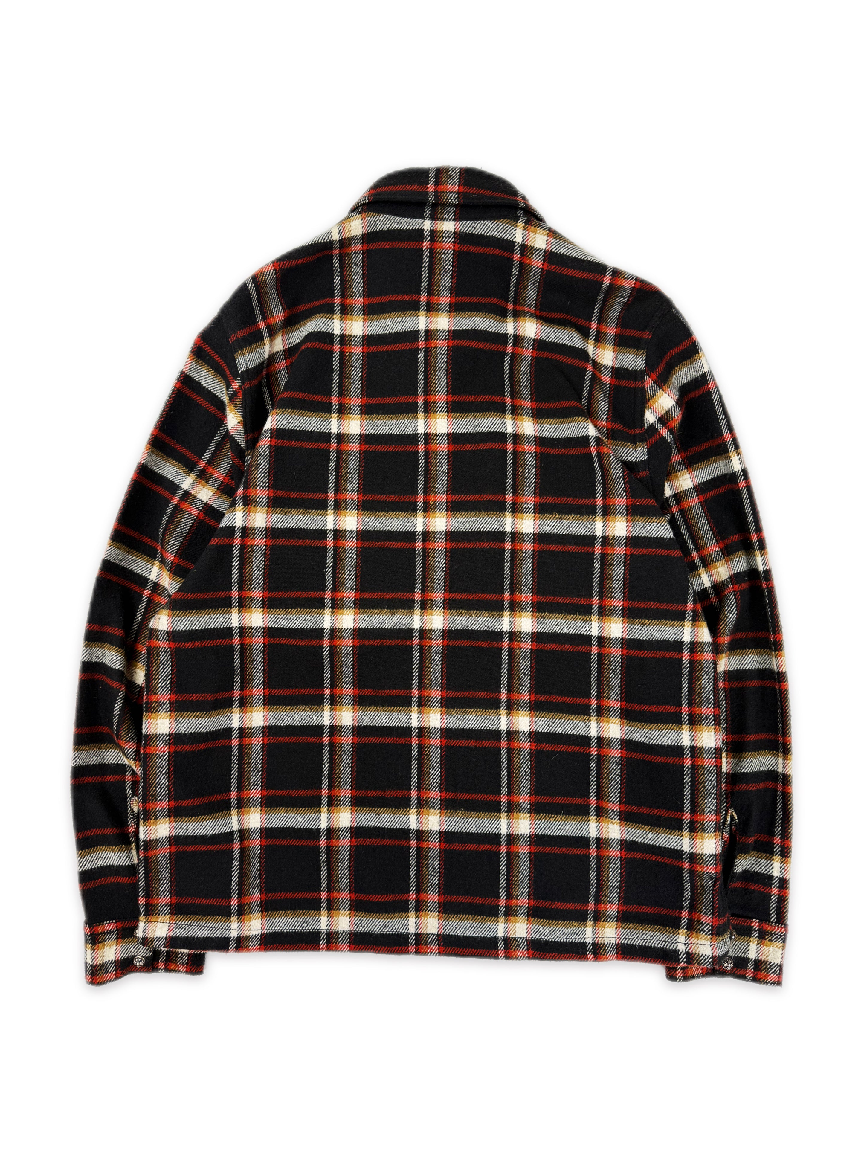 Chrome Hearts Checkered Work Dog Heavy Weight Flannel Jacket