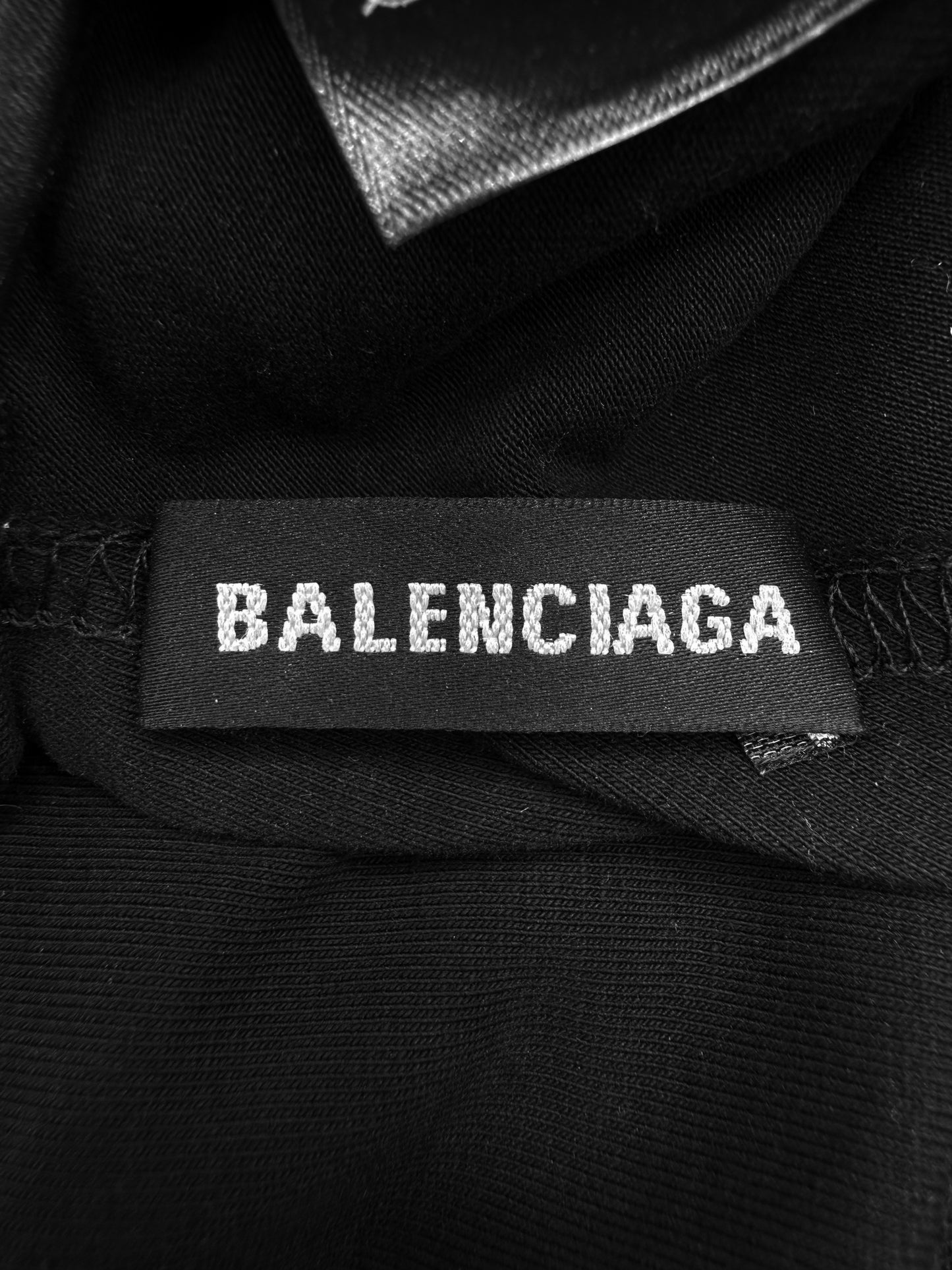 Balenciaga Met Gala Back Zip Black Mask
