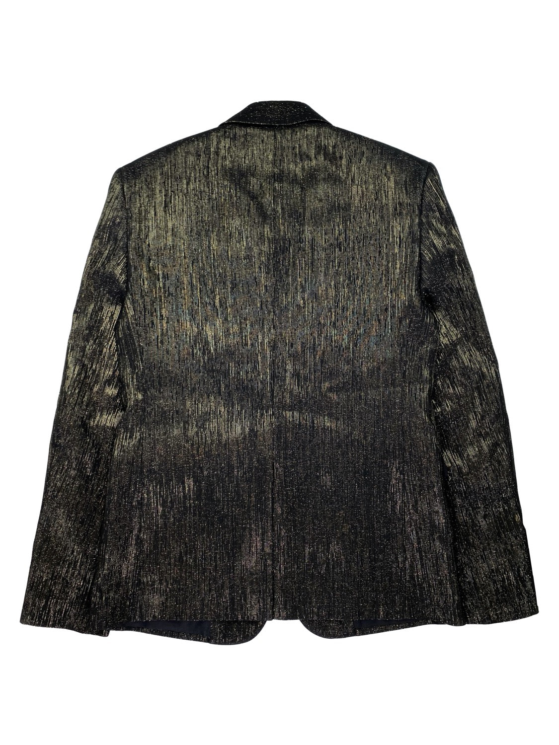 SS20 Saint Laurent Paris Glitter Thread Single Breast Blazer
