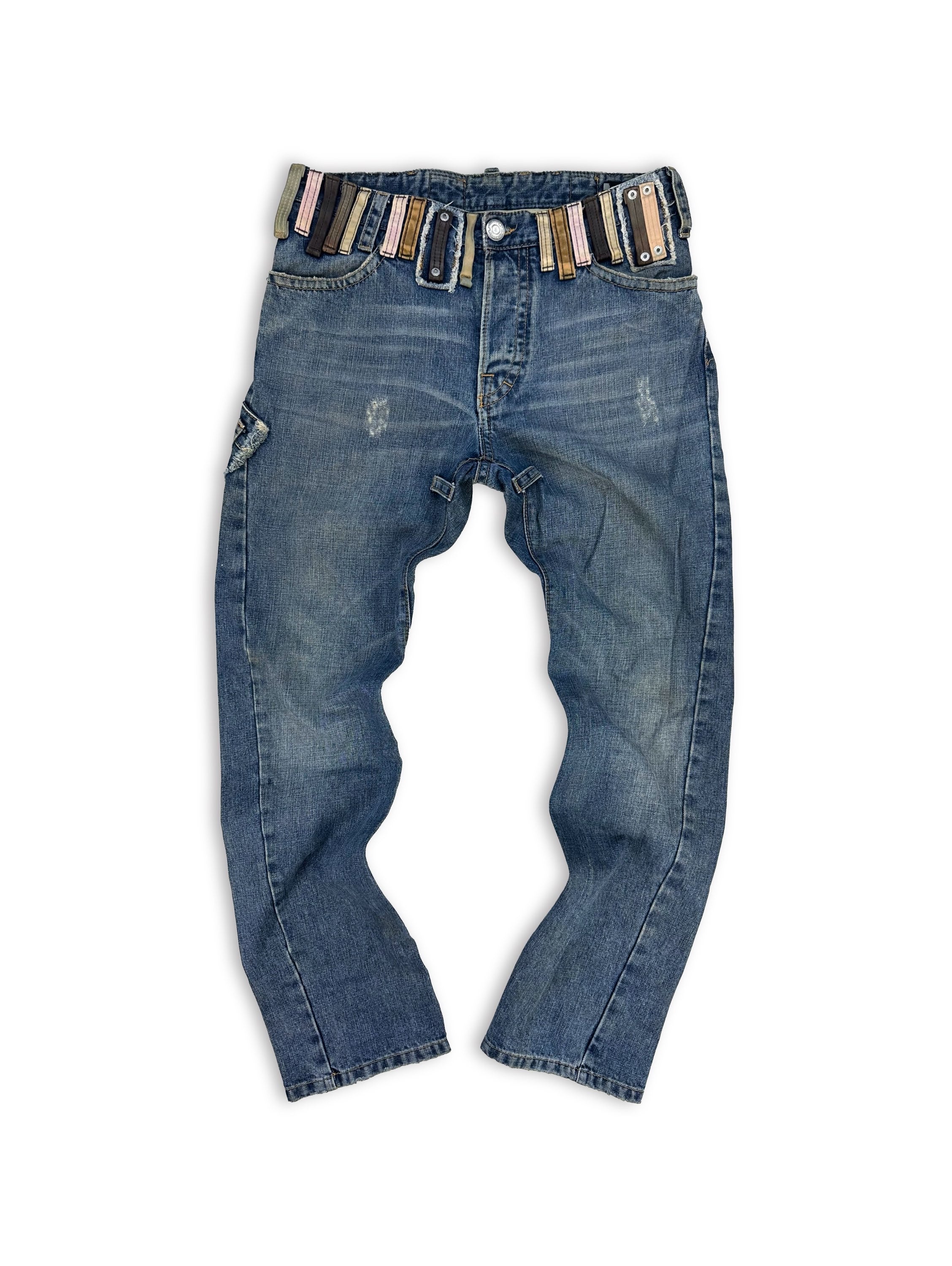 SS05 DSquared2 ‘36 Belt Loop’ DC/DC Lightwash Denim