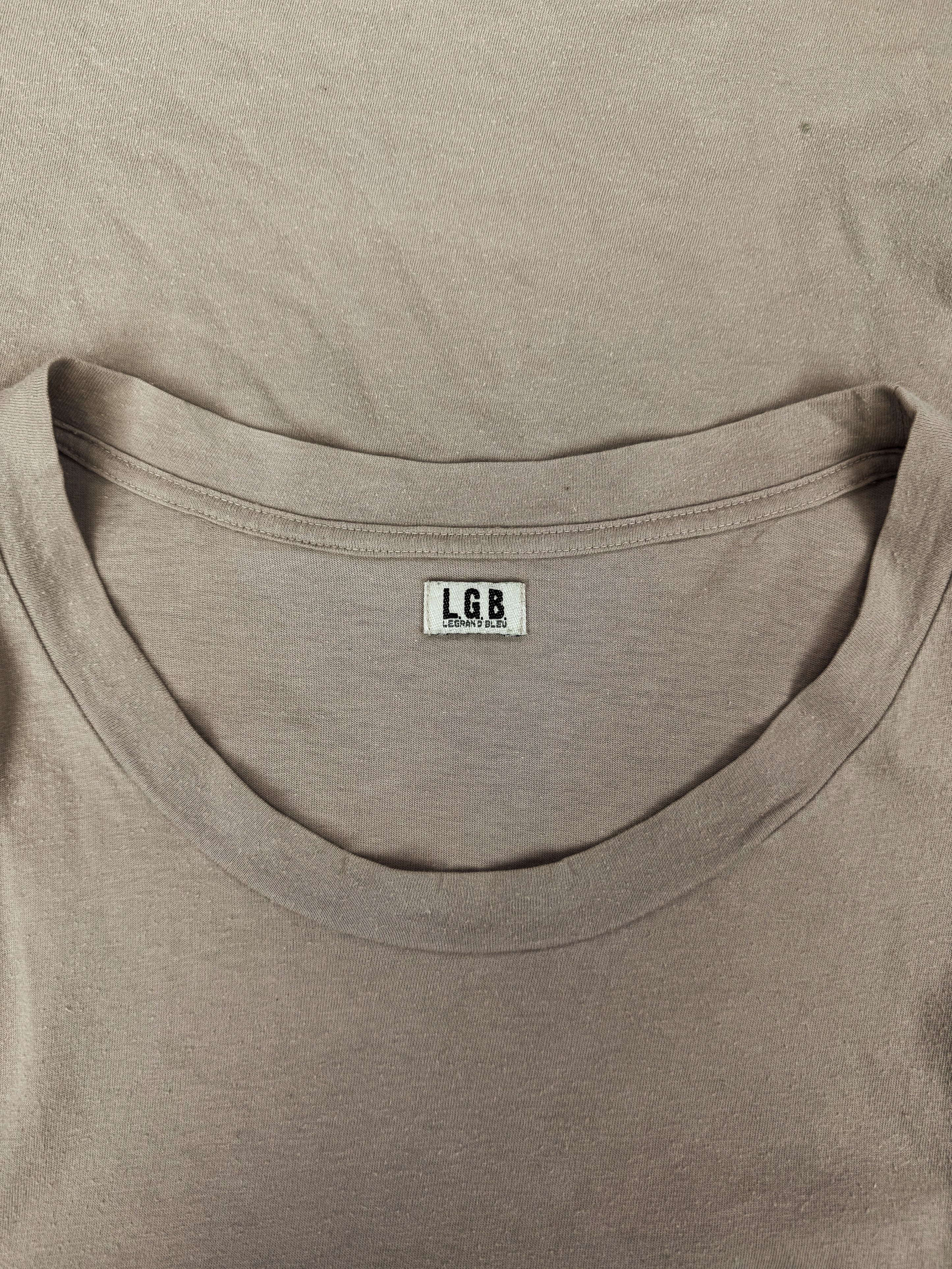 L.G.B. Le Grande Bleu Beige Light Weight T-Shirt