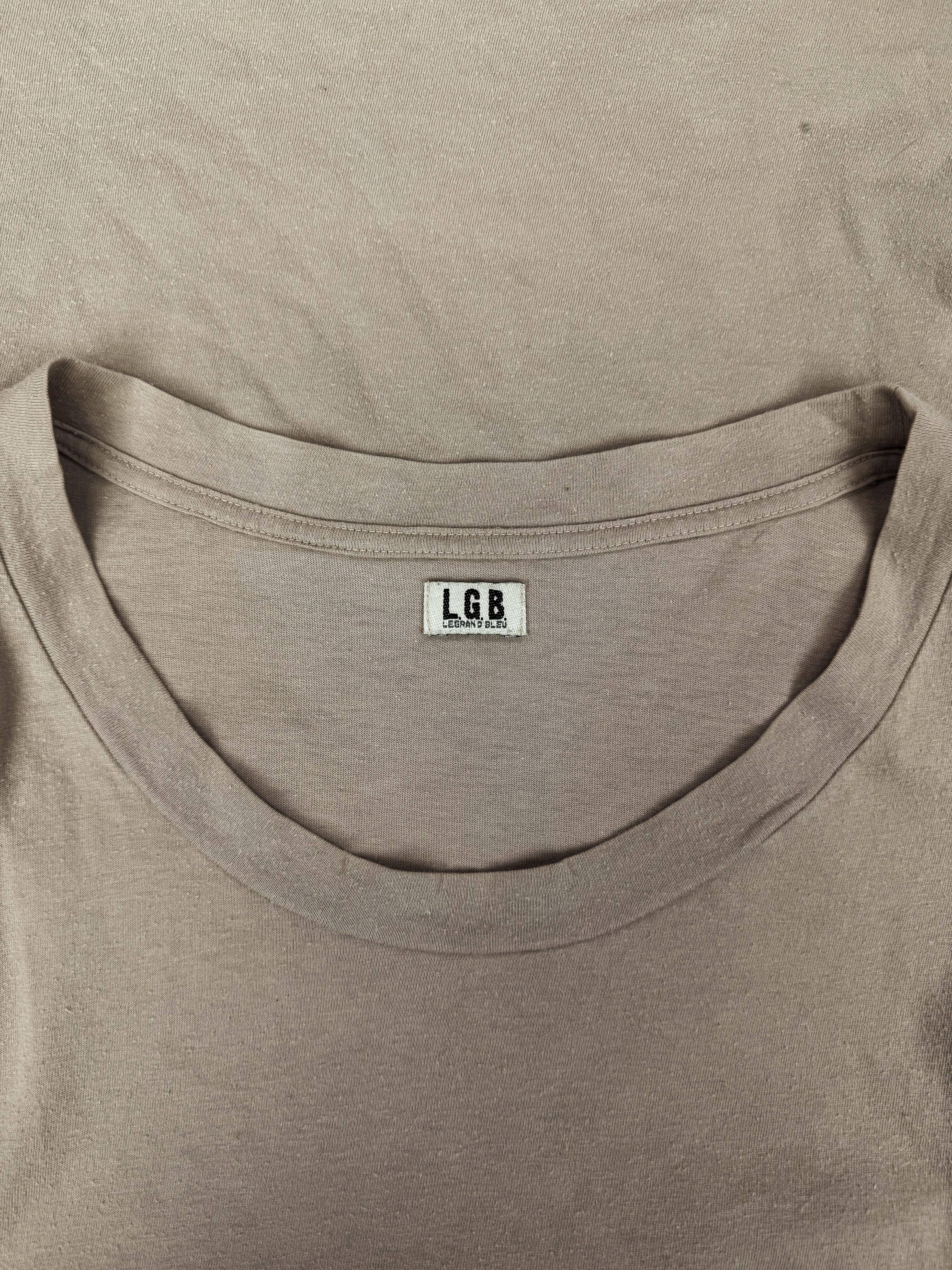L.G.B. Le Grande Bleu Beige Light Weight T-Shirt