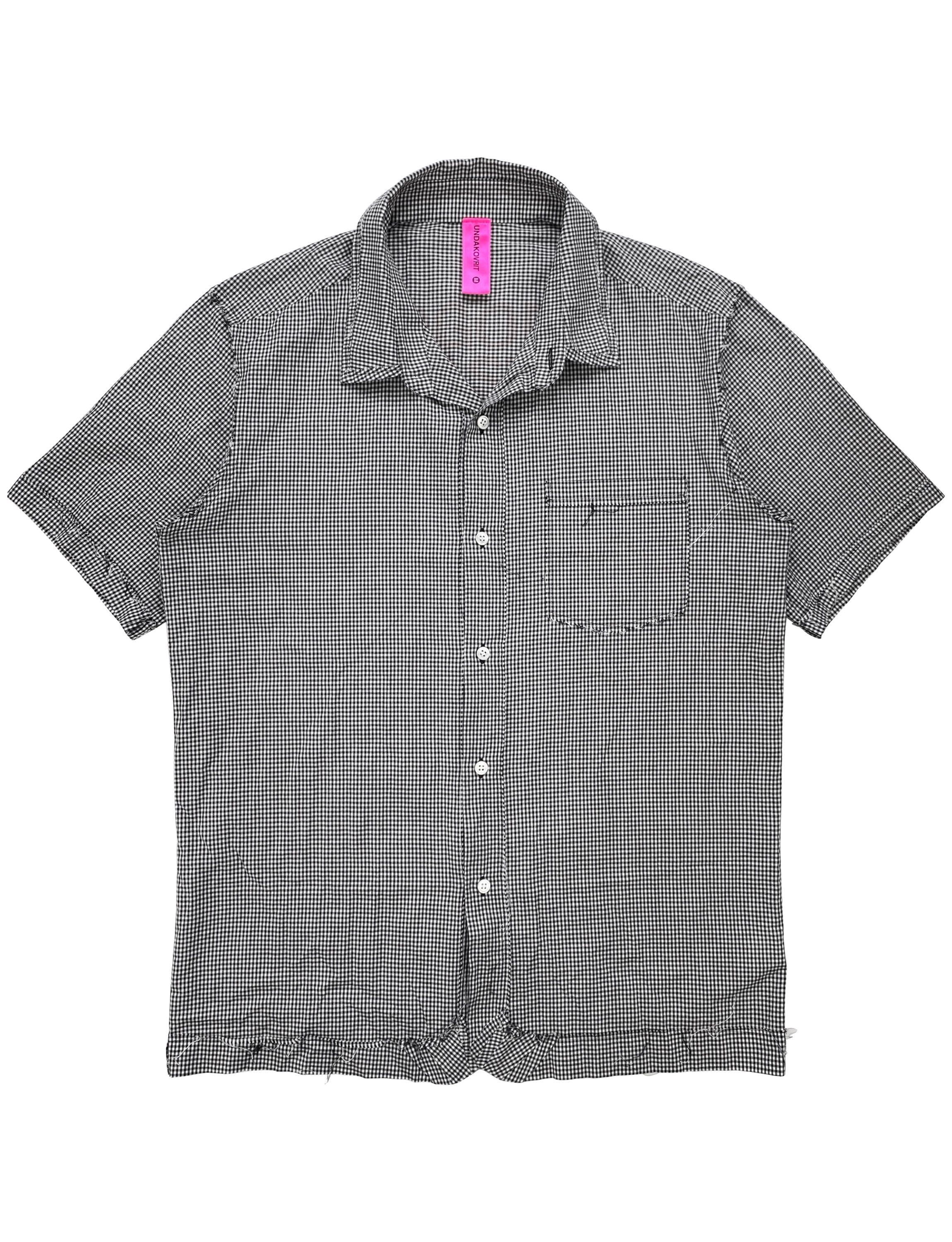 Undercover “No Gods No Masters” Didtressed Reverse Logo Button Up