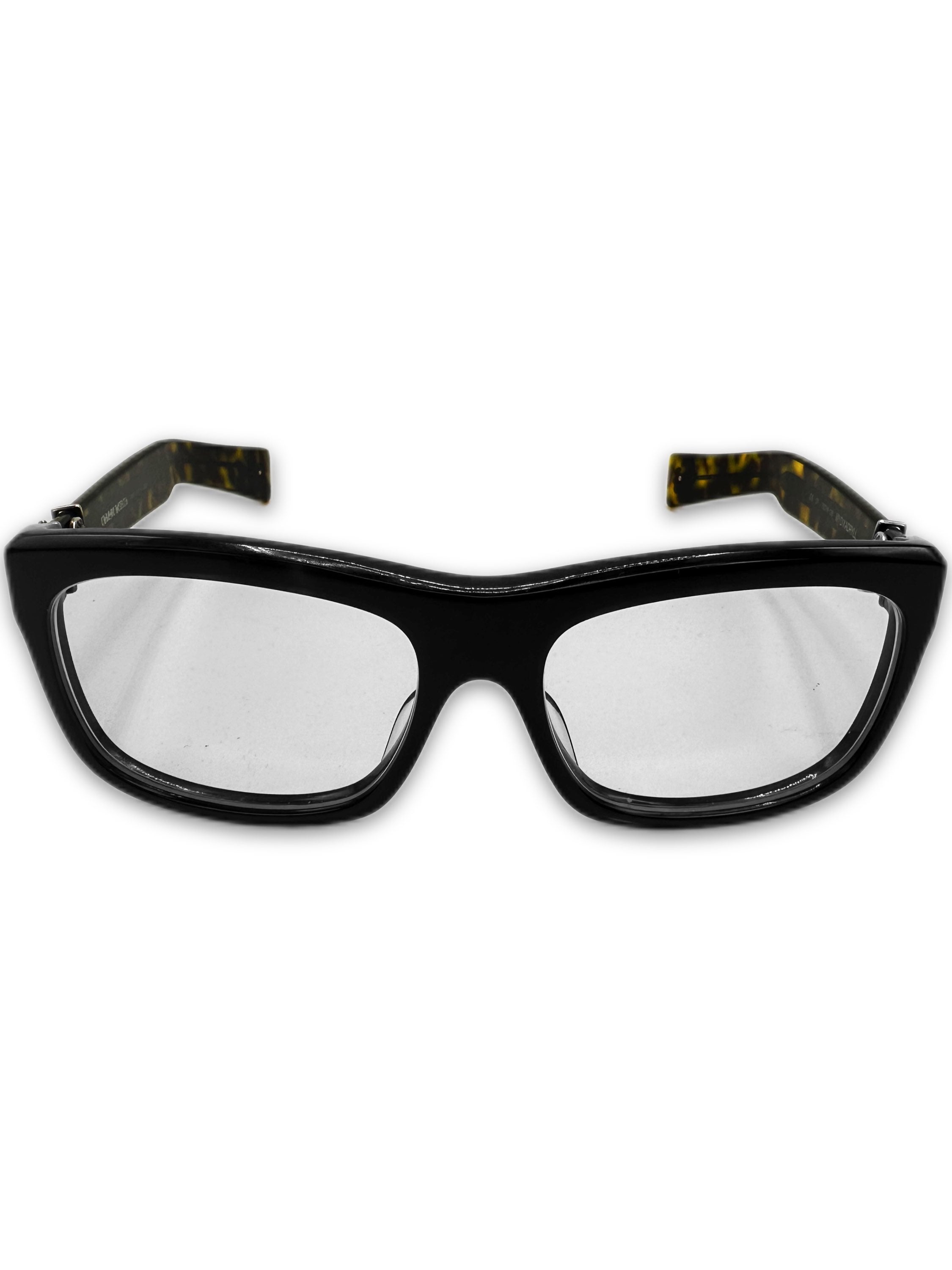 Chrome Hearts ‘MYDIXADRYLL’ Fleur Silver Glasses Frames