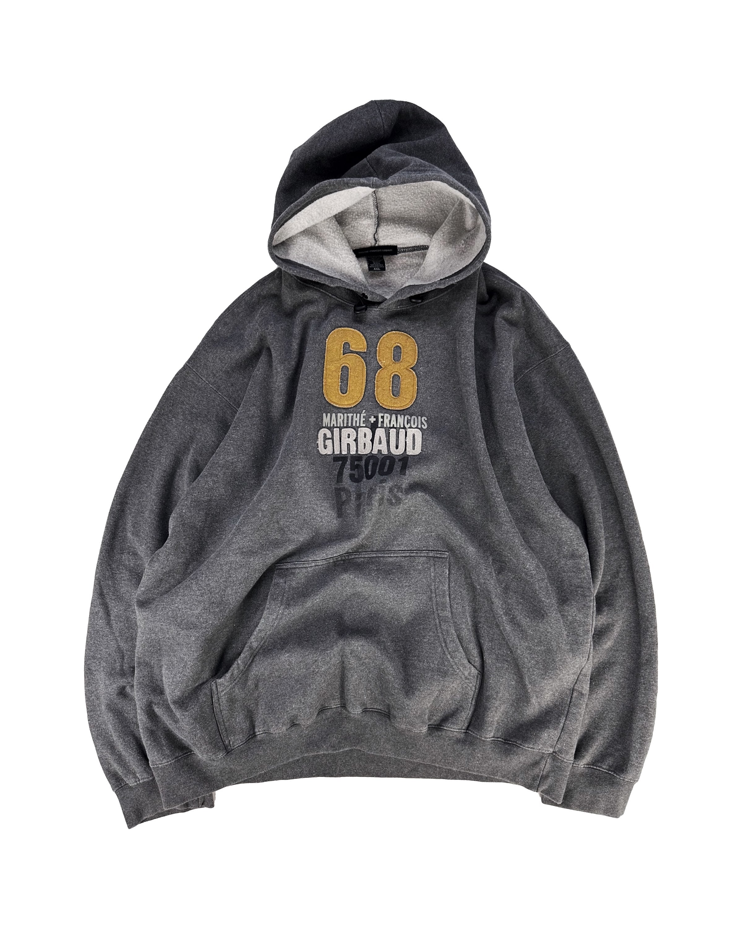00s Marithe Francois Girbaud ‘68’ Heavyweight Track Hoodie