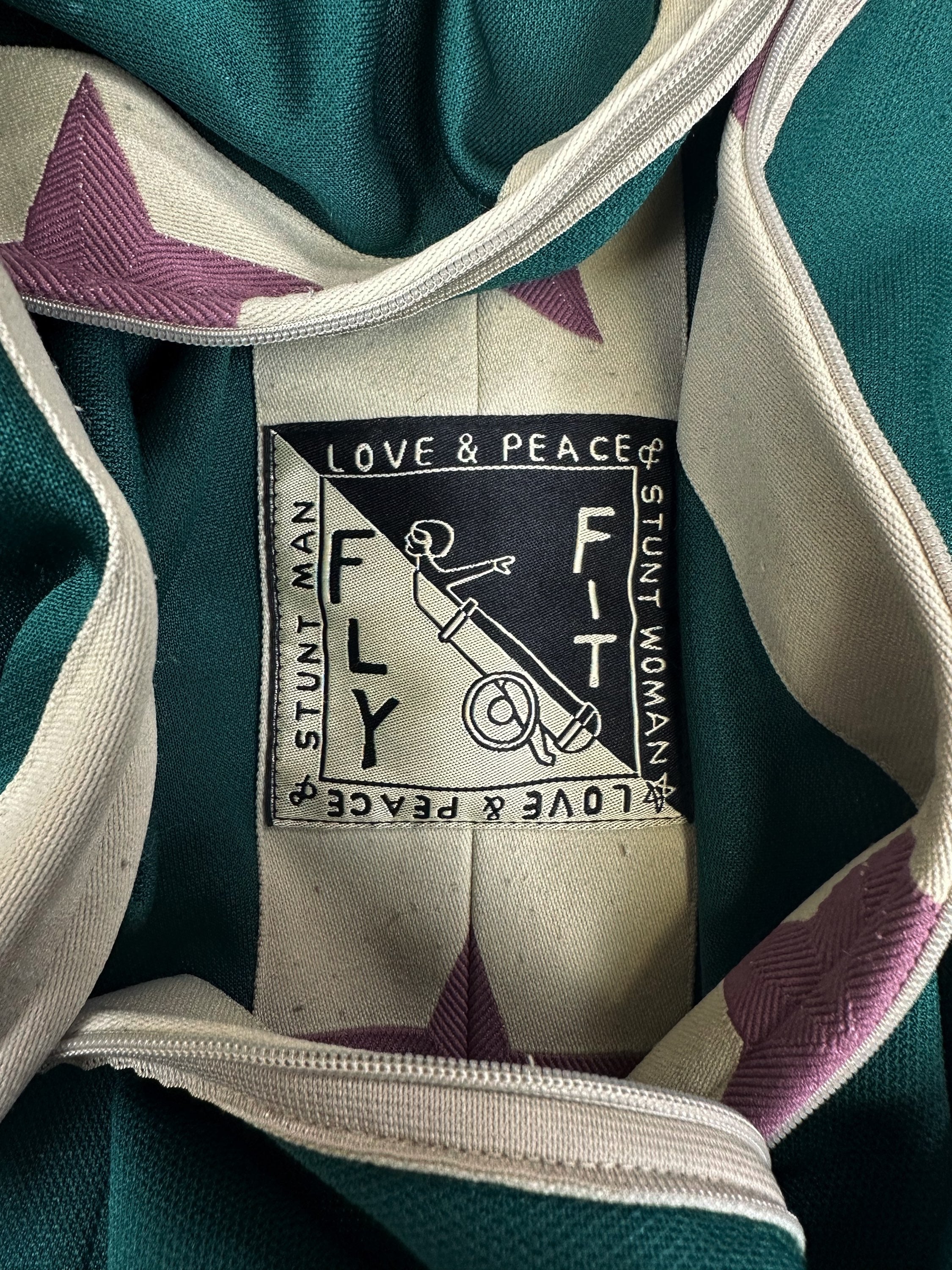 Kapital ‘Love &amp; Peace’ Star Stripe Flared Cut Sweat Pants