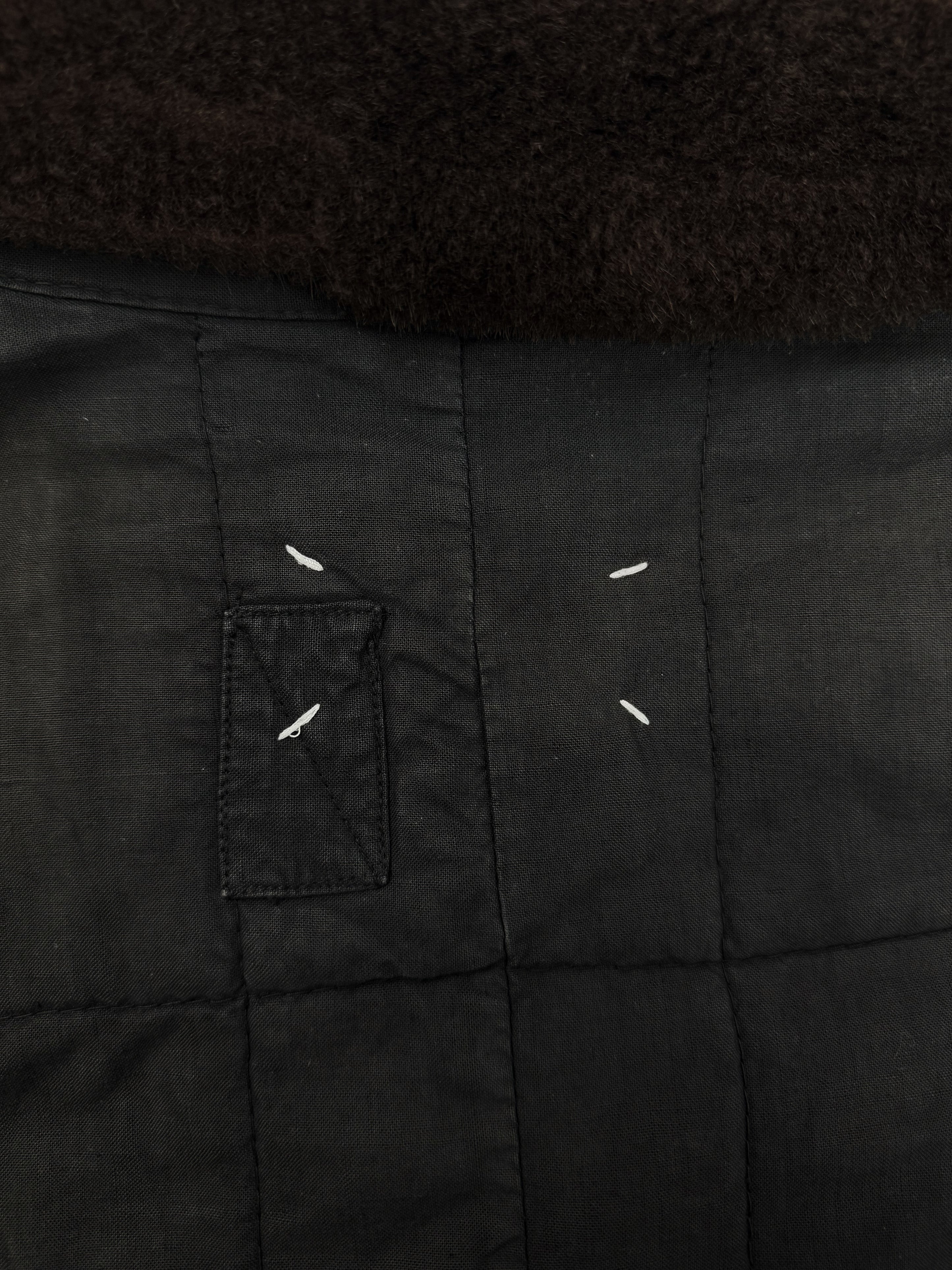 SS01 Maison Margiela 0 Artisanal Cargo Pocket Reconstructed Hunting Jacket