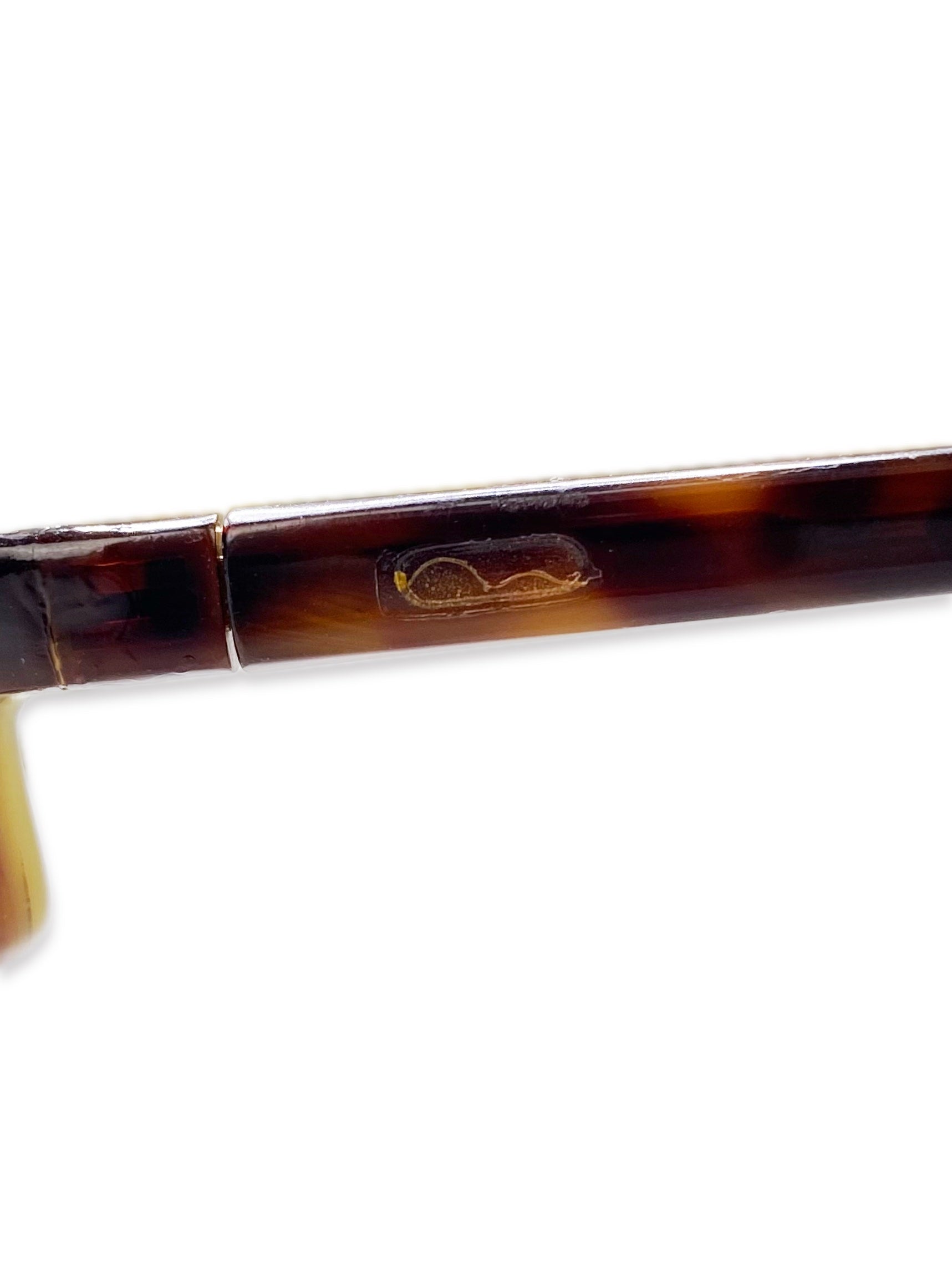 Gucci Ombré Boxy Frame Logo Glasses