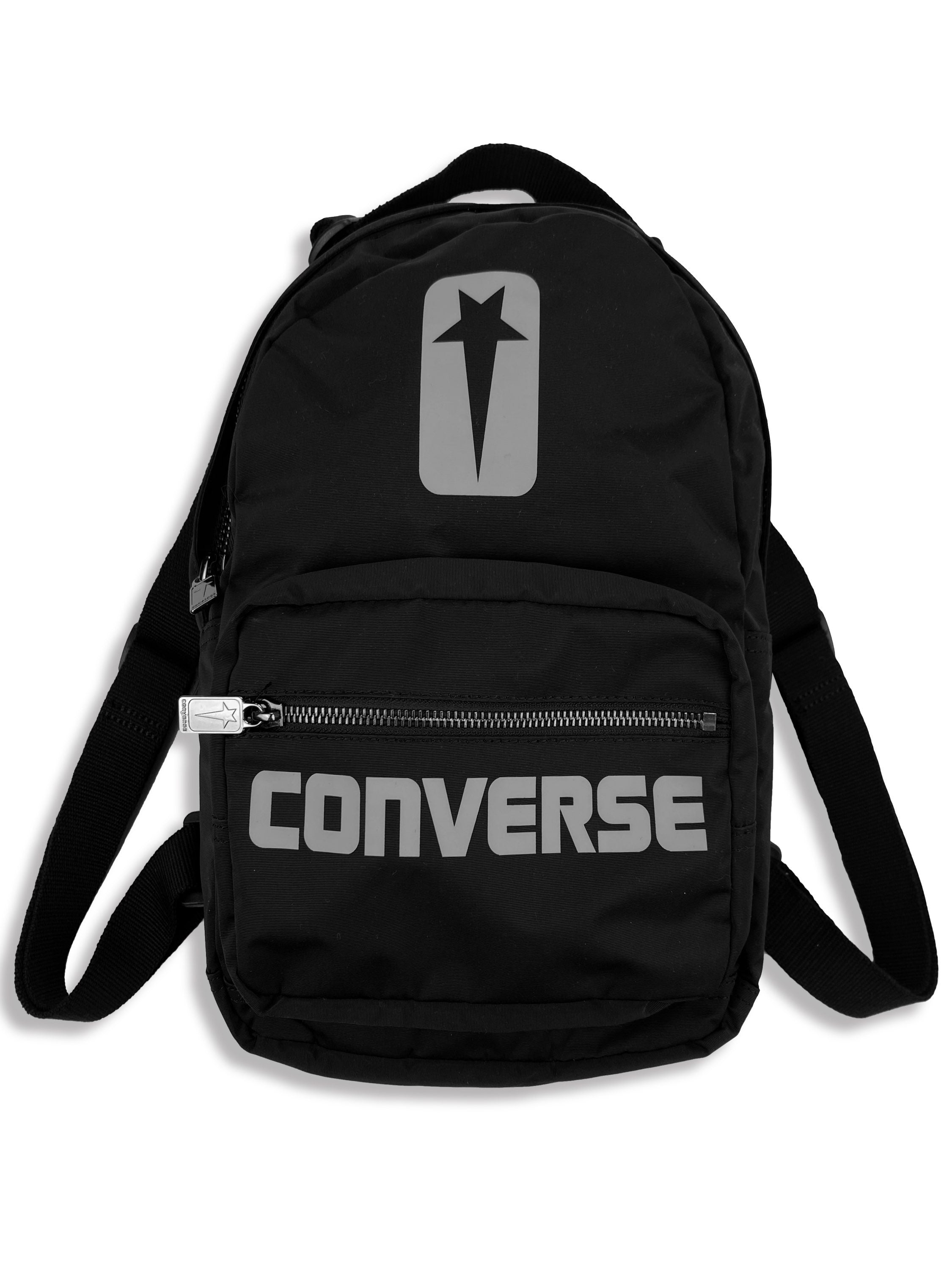 Rick Owens x Converse Pentagram Black Metallic Backpack