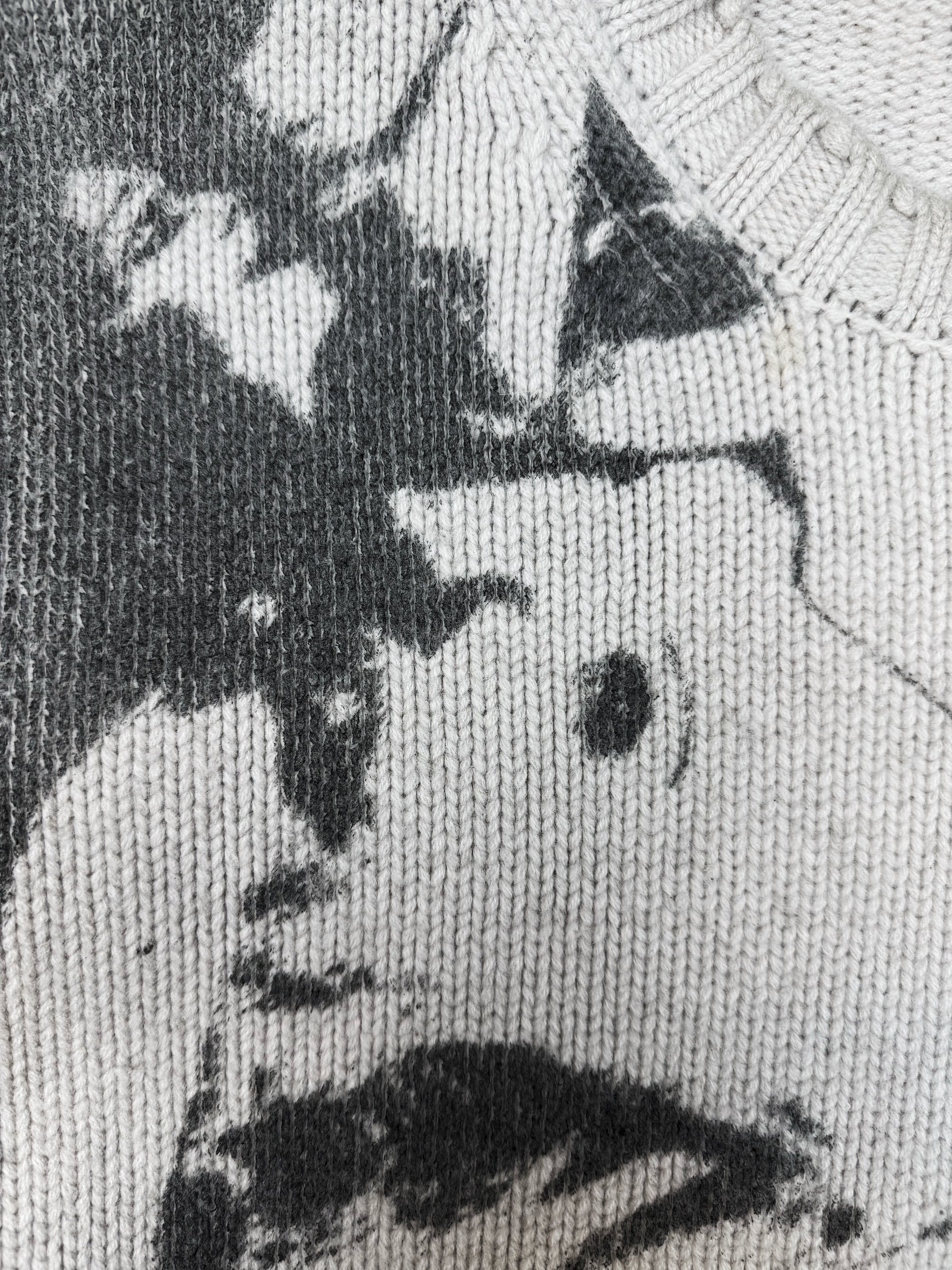 AW24 Enfants Riches Deprimes ‘Past In Vain’ Naked Woman Knit Sweater