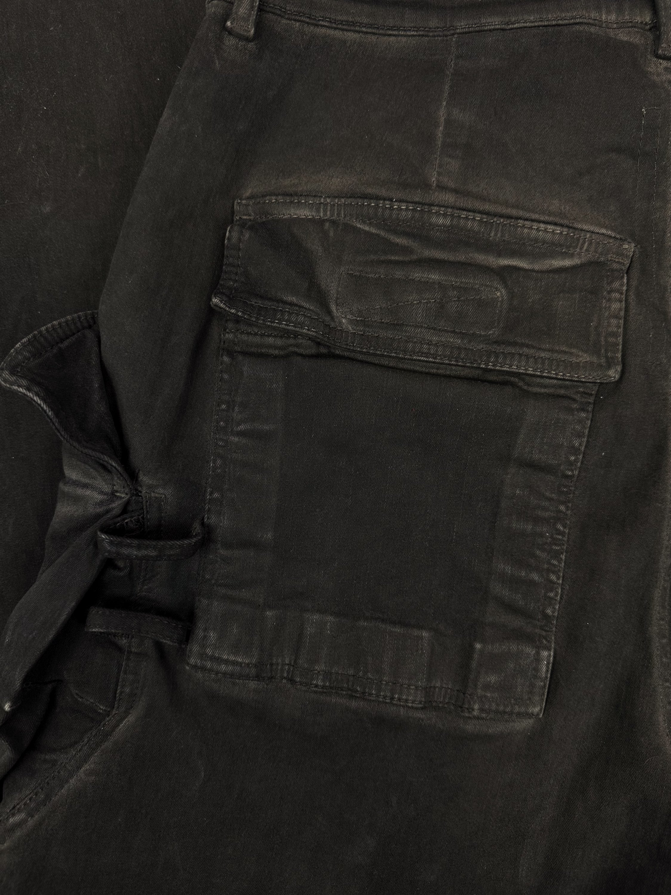 SS24 Rick Owens ‘Stefan’ Dark Dust Lido Multi Pocket Cargo Pants