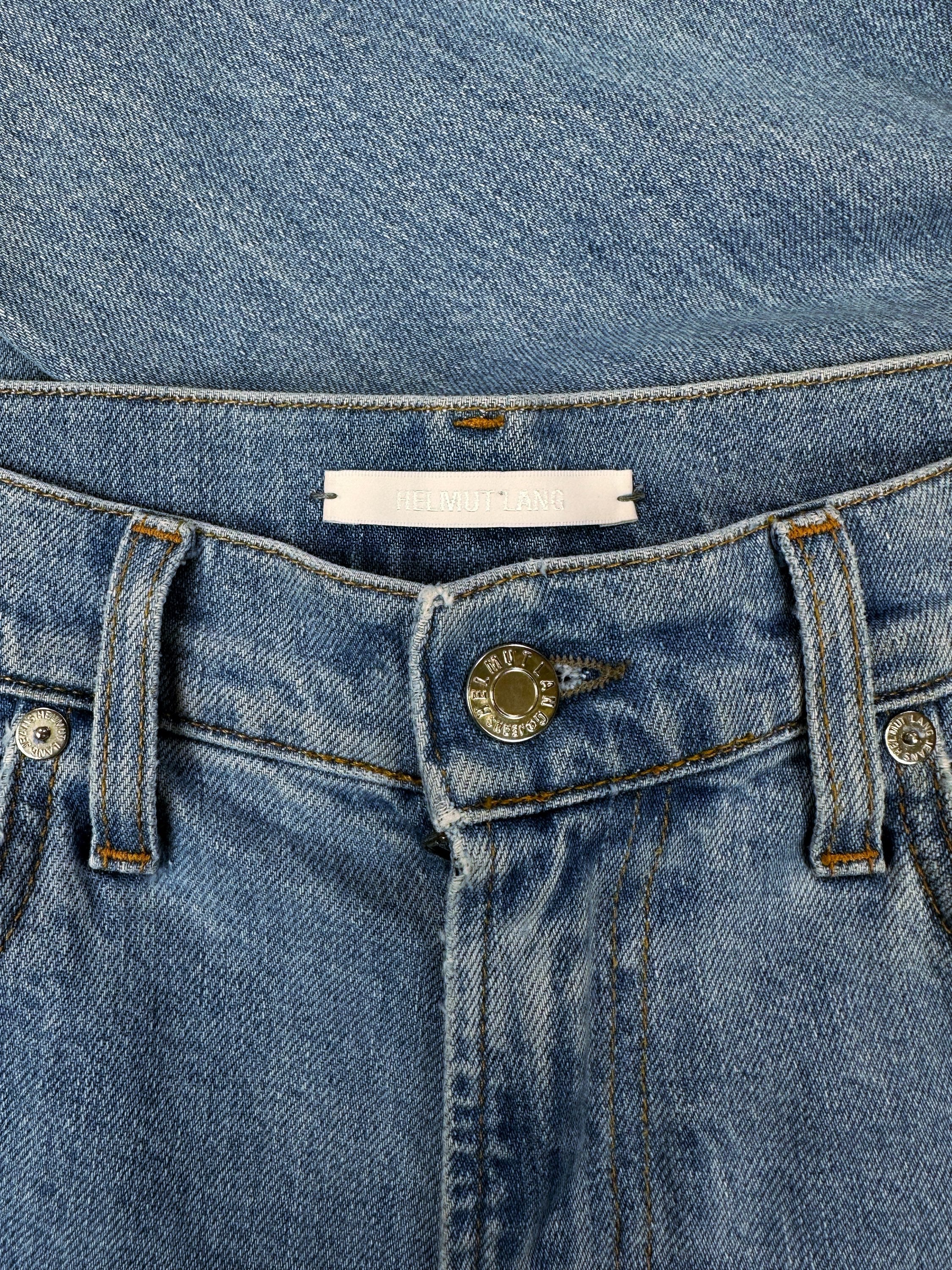 Helmut Lang Light Wash Blue Classic ‘5 Pocket’ Denim
