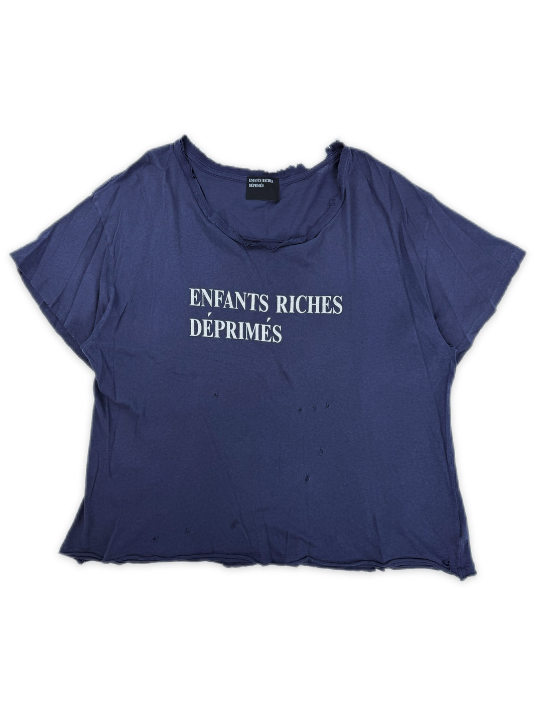 Enfants Riches Deprimes Spell Out Logo Purple / Blue T-Shirt