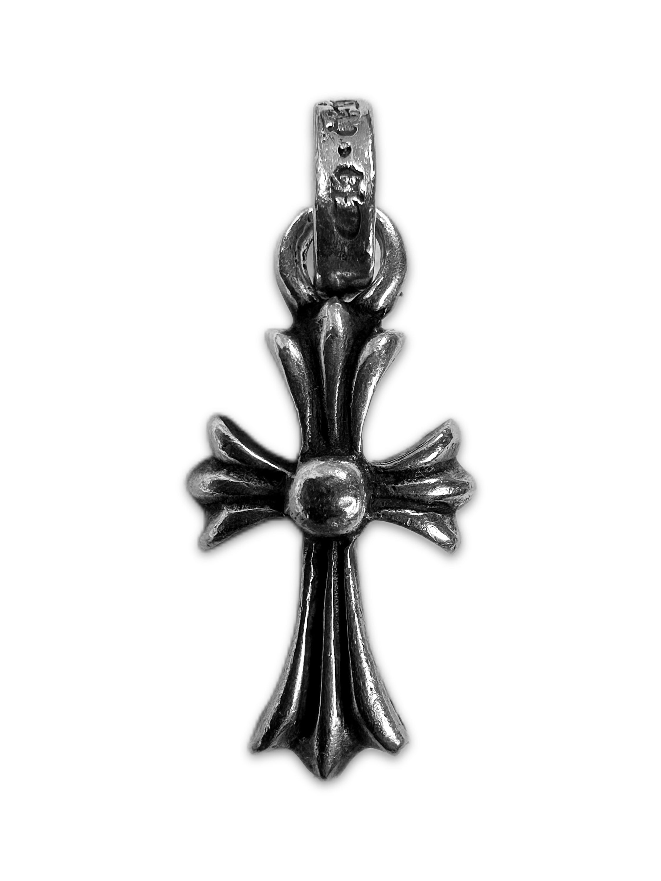 Chrome Hearts ‘Baby Fat’ .925 Silver Cross Pendant Charm