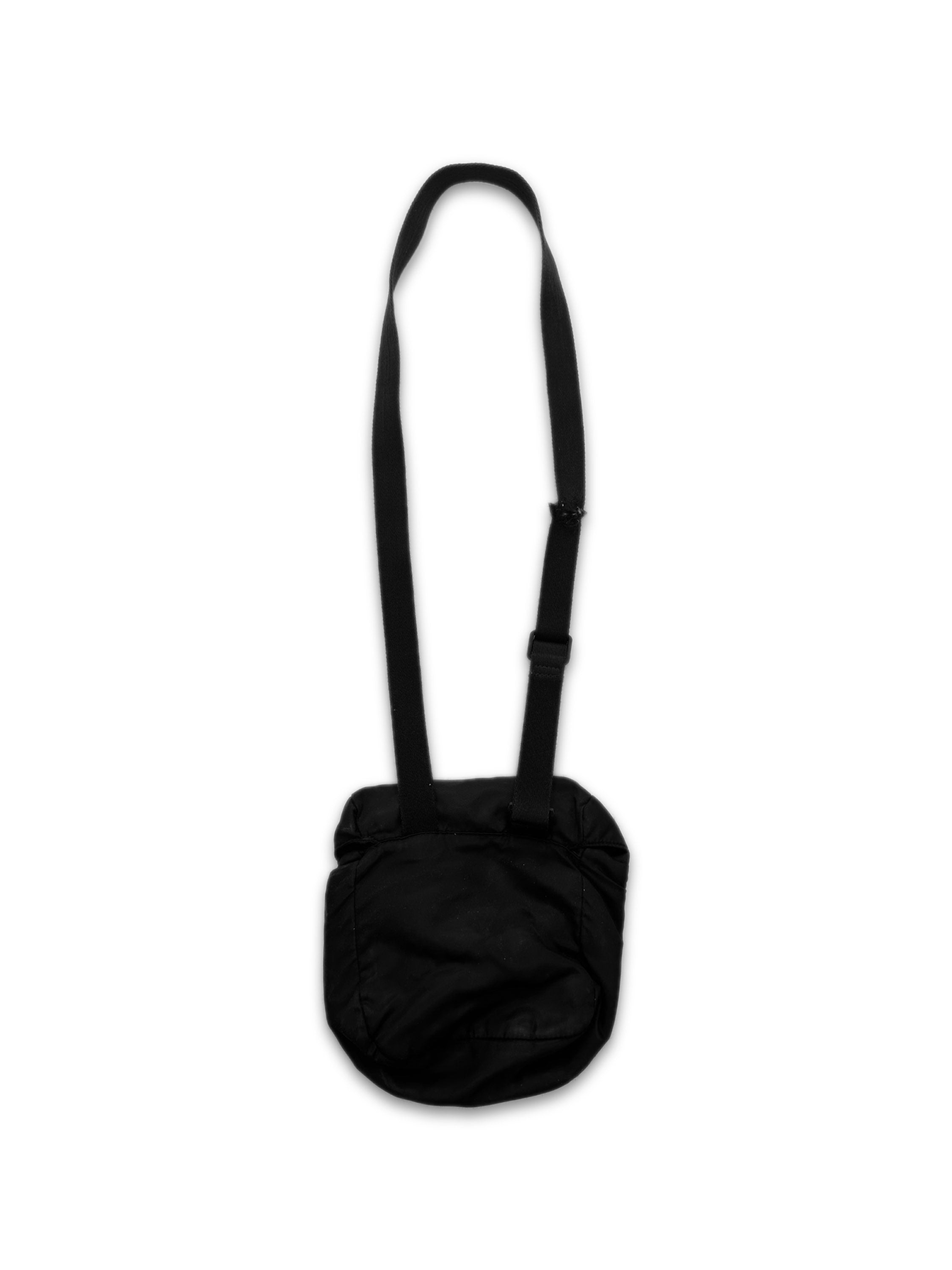 1017 Alyx 9SM Black Rollercoaster Buckle Nylon Crossbody Bag