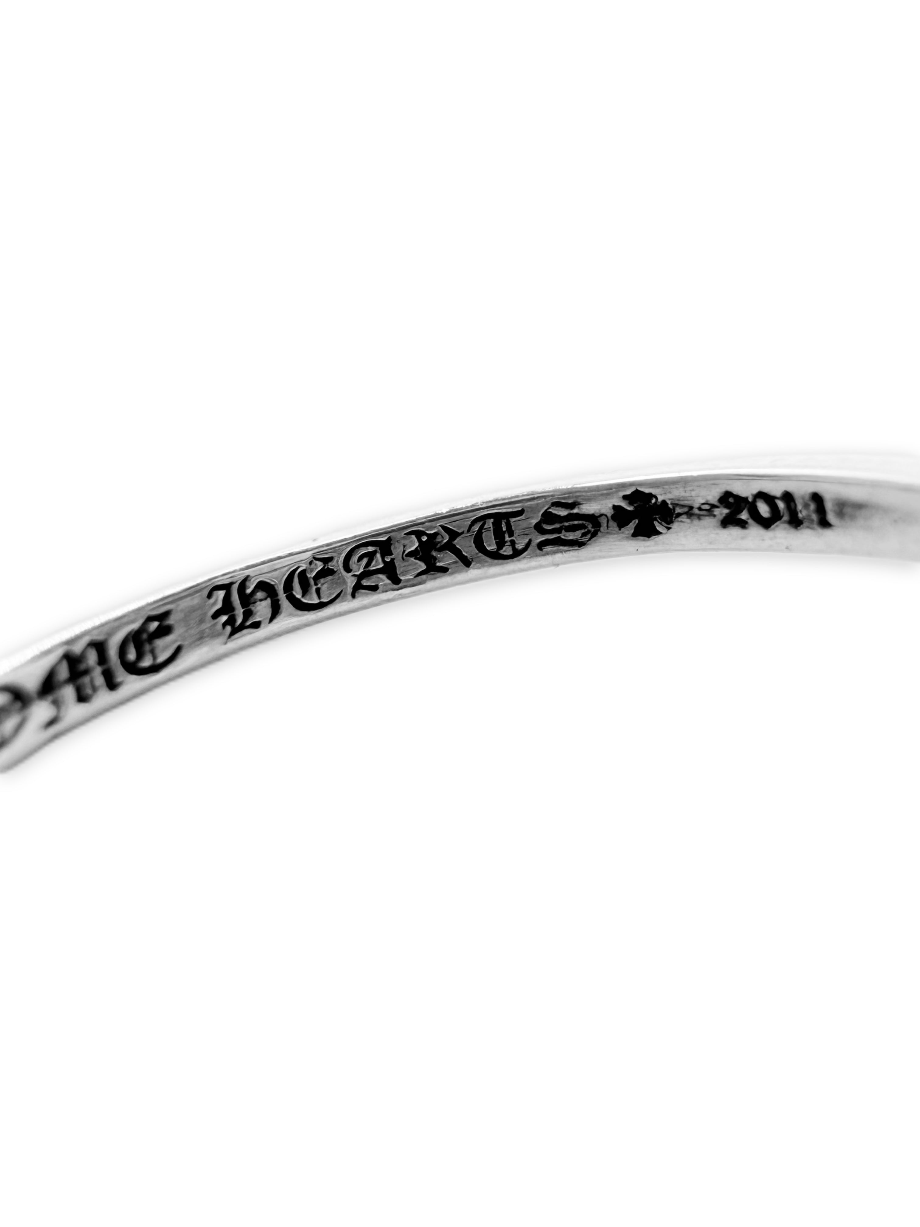 Chrome Hearts Cross Bubblegum .925 Silver Ring